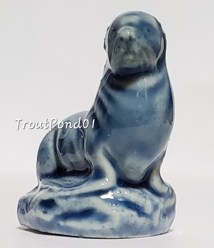 Wade Whimsies Seal Porcelain Figurine Variations Canadian 1967 TS Sealife US RRT