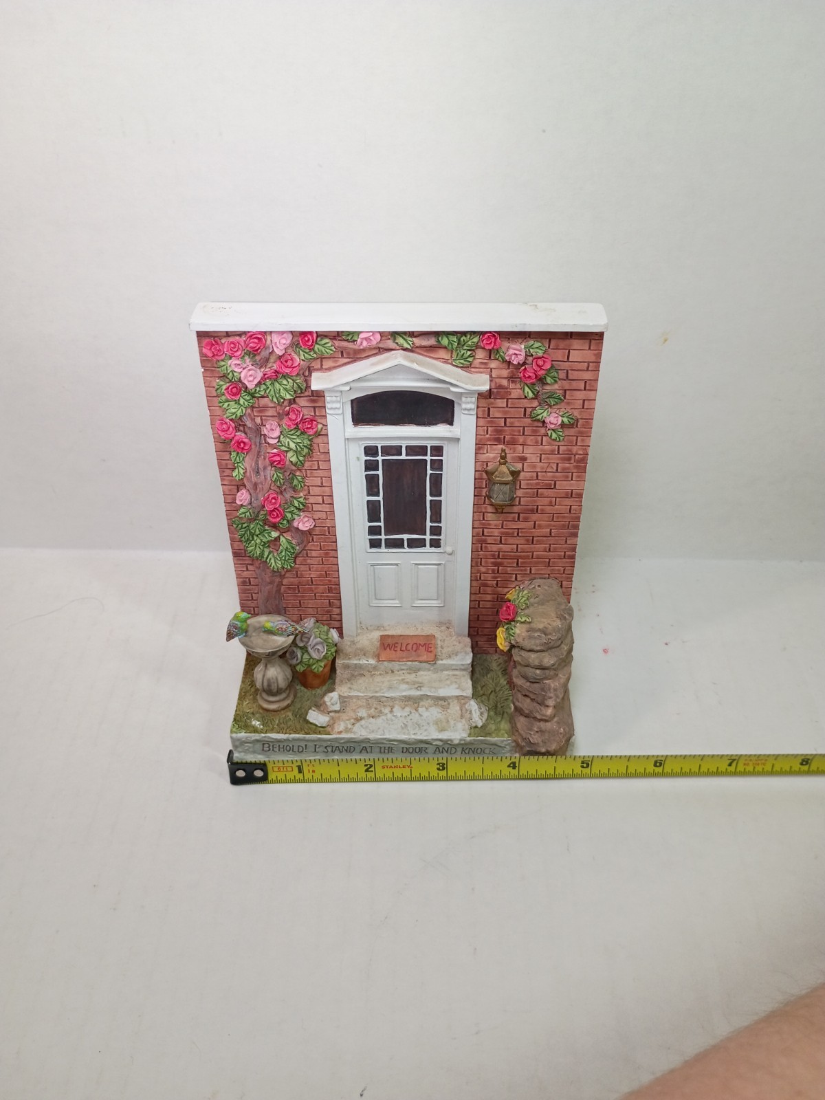 Vintage Door Collection Wall Hanging Cottage Whimsy Kitschy 3D Diorama