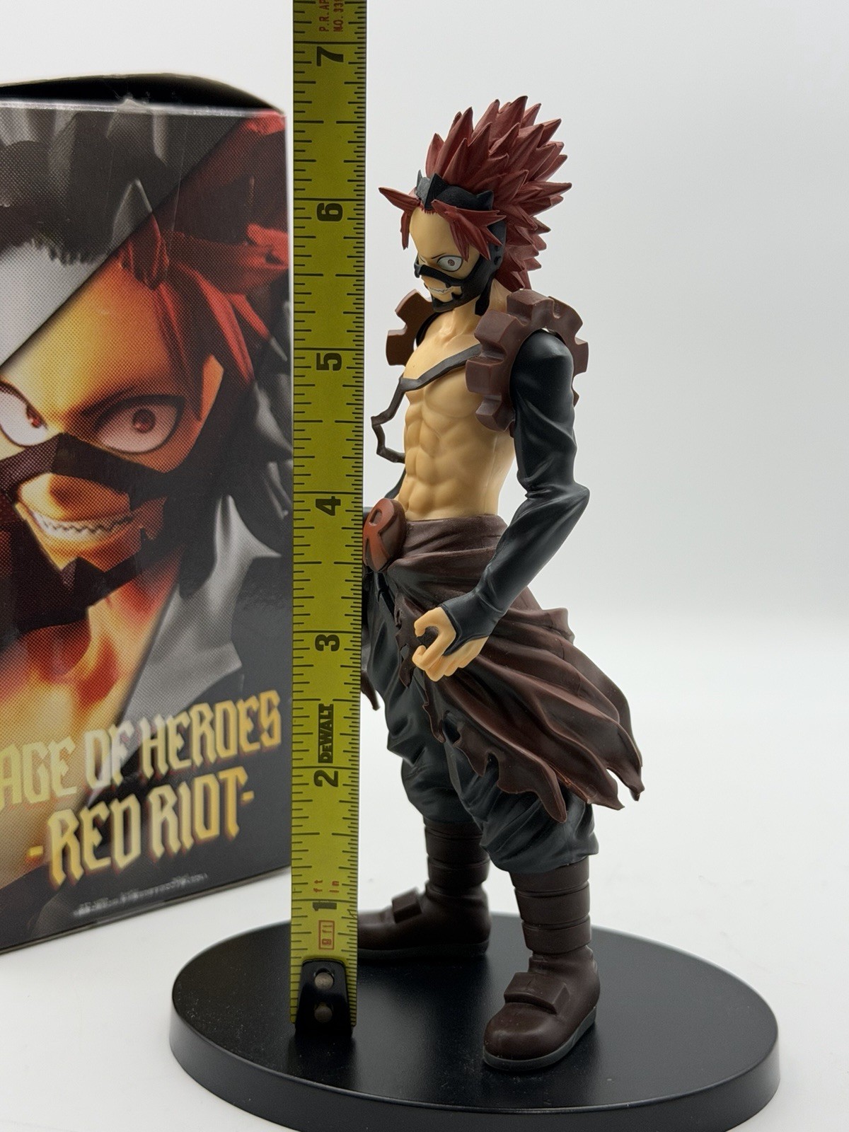 Banpresto Age of Heroes Red Riot My Hero Academia Plastic Figure