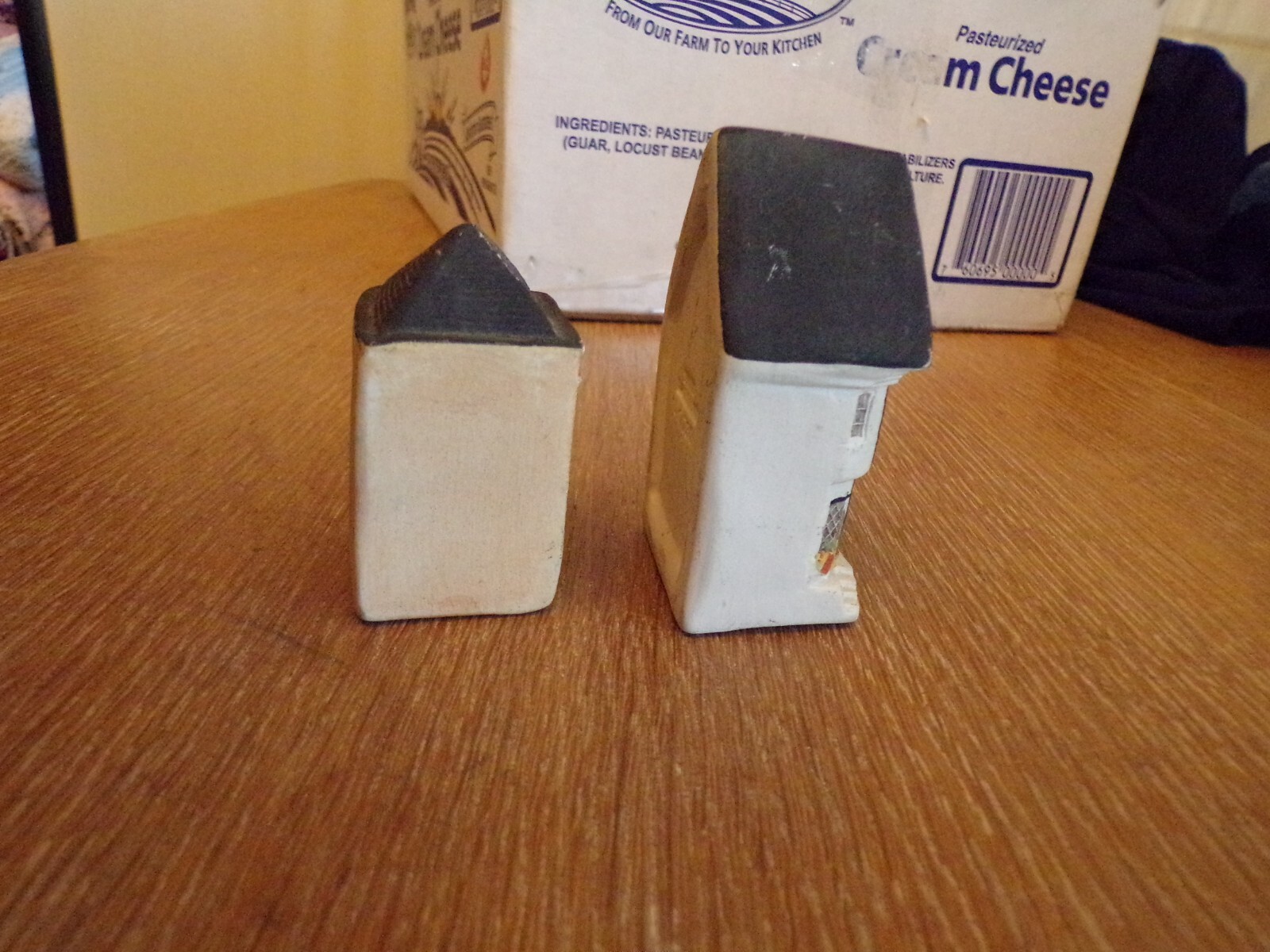 Lot of 2 Vtg Philip Laureston Pottery England Miniature Village Houses