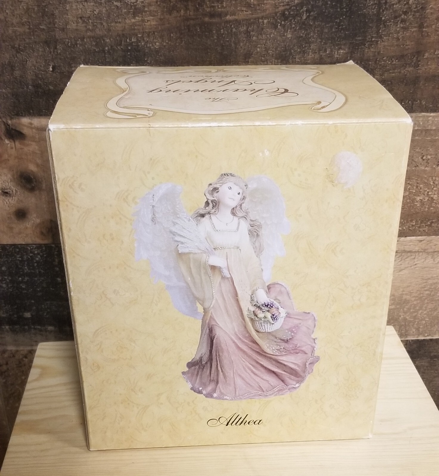 Boyds Charming Angel Collection Althea Angel of Autumn Figurine & Charm – 2006
