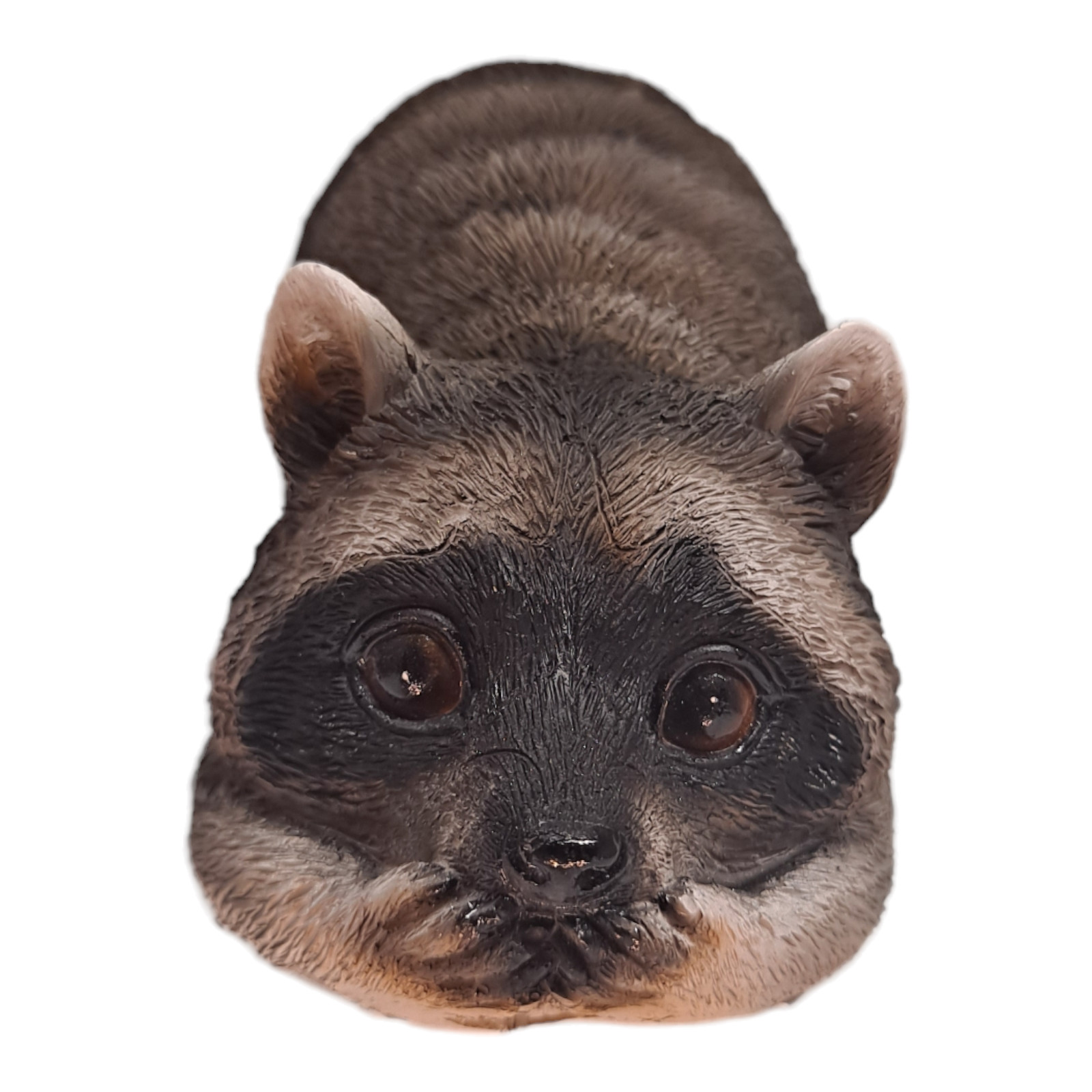 Raccoon Figurine Stooped Woodland Racoon Figurine Animal Wildlife Nature
