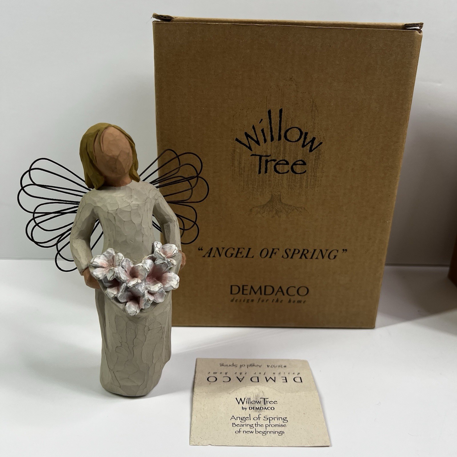Willow Tree Demdaco Angel Of Spring Angel Of Autumn by Susan Lordi Lot Of 2