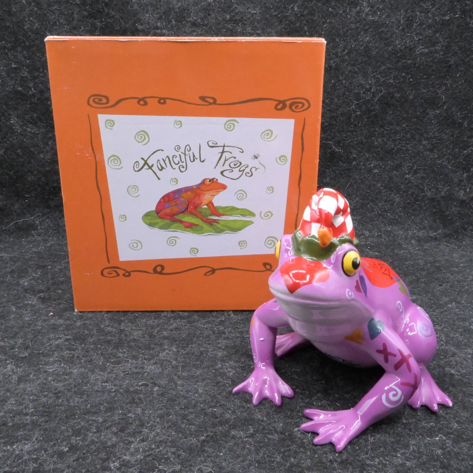 Westland Giftware Fanciful Frogs “Toadfool” Figurine 2002 w/ Box