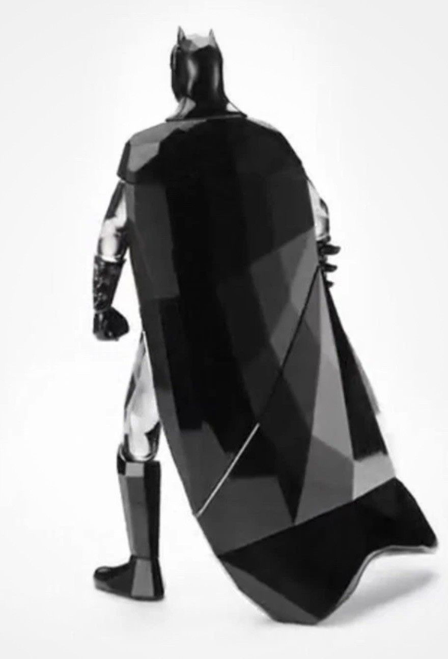 Swarovski DC Comics Dark Knight Batman Black Crystal #5492687