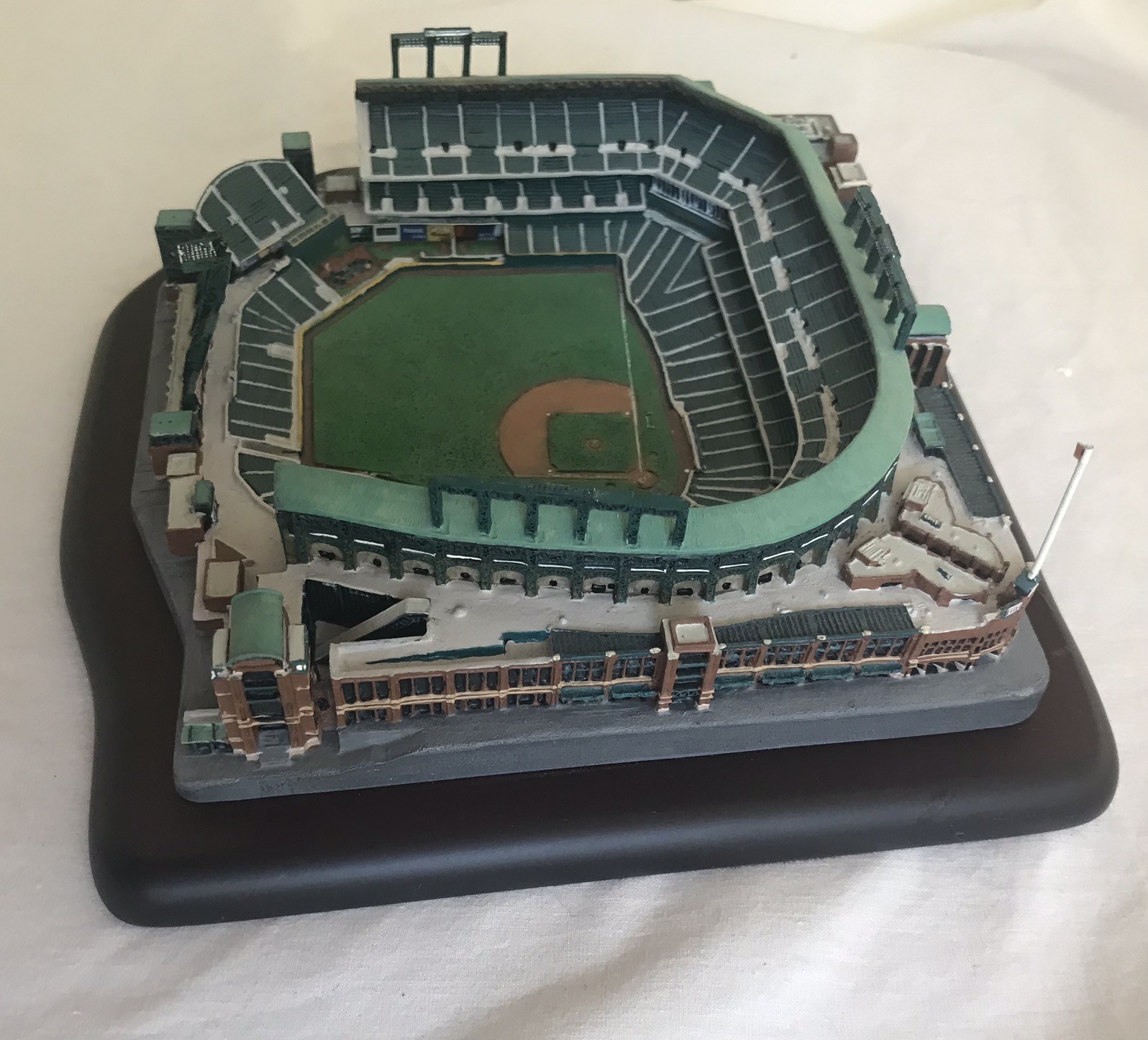 The Danbury Mint Coors Field Colorado Rockies Stadium Figurine with COA