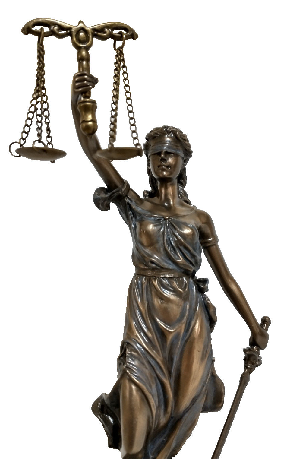 Studio Collection Veronese Design Metal La Justicia Lady Justice 7.5″ Figurine