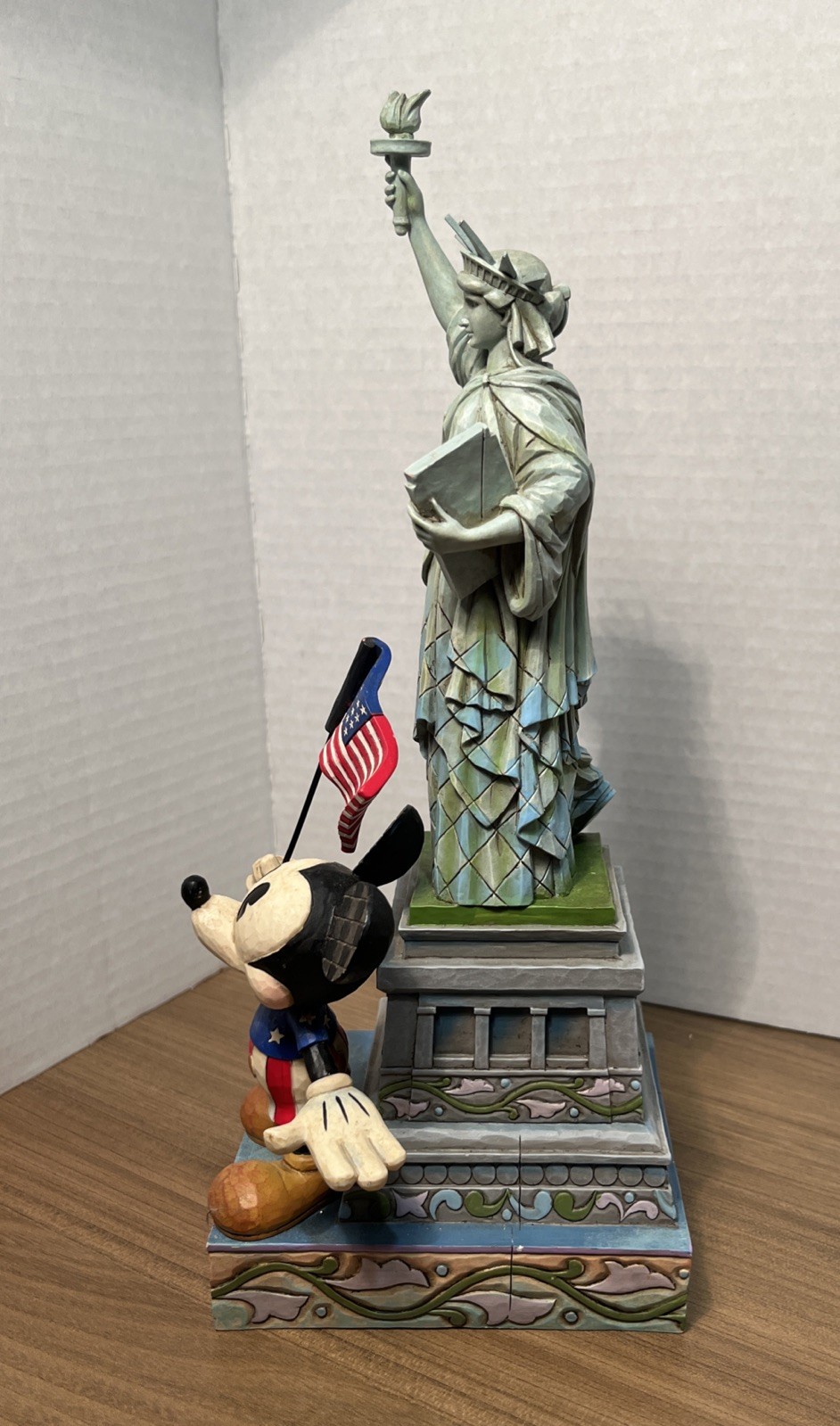 Jim Shore Disney Mickey Mouse Liberty and Justice For All #4007663