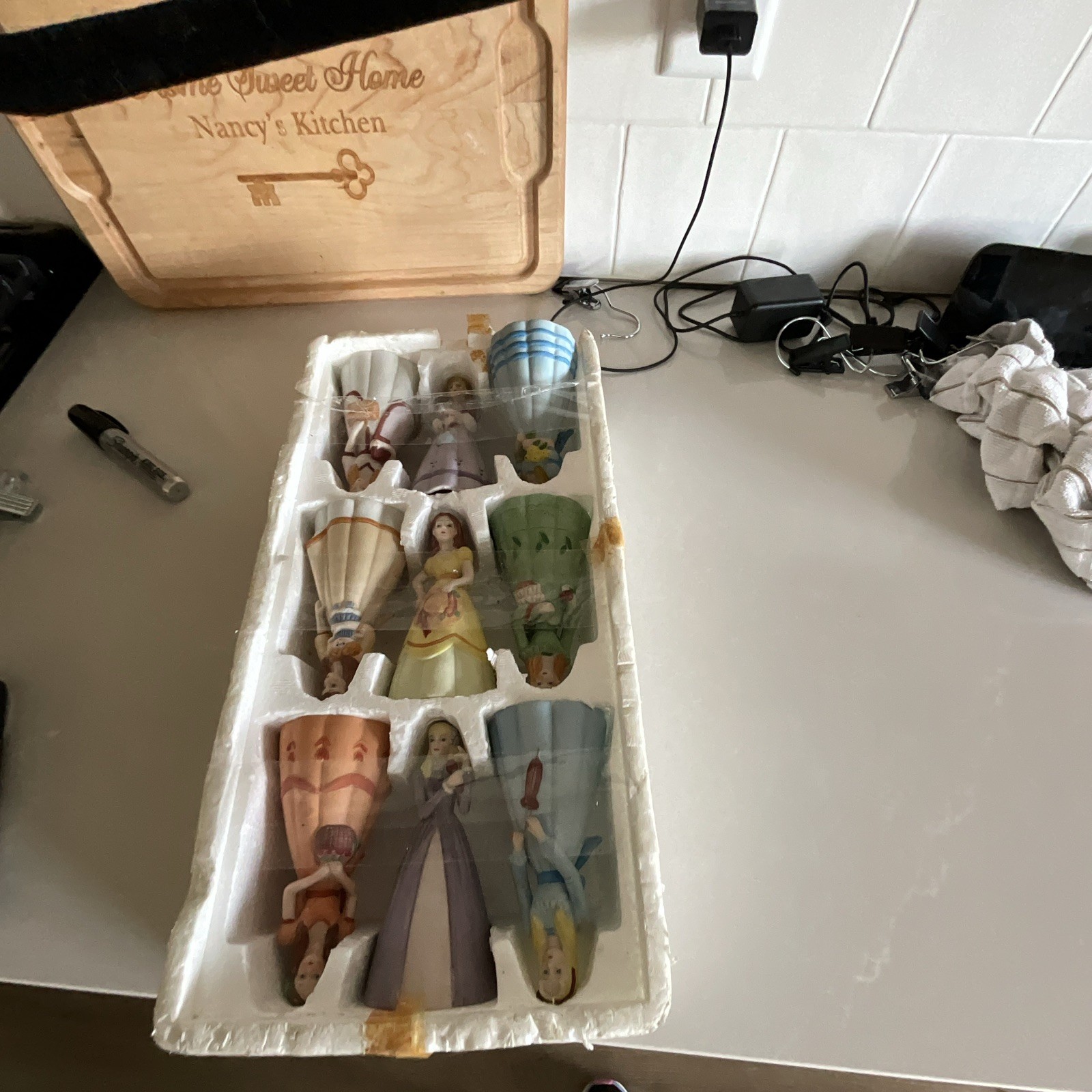 People Figurine Set, Multicolor Assorted Characters, Adult Collectible Decor