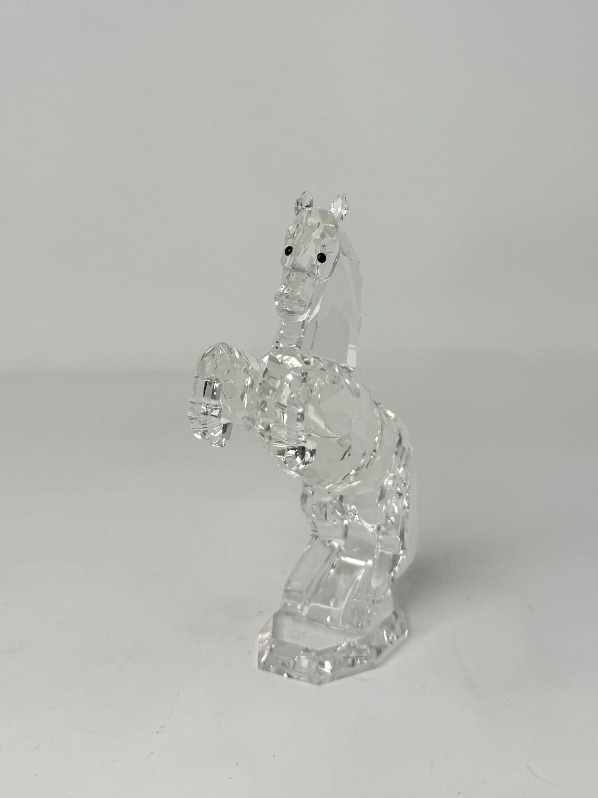 Swarovski Silver Crystal “White Stallion” Figurine W/Org. Box (B-871)