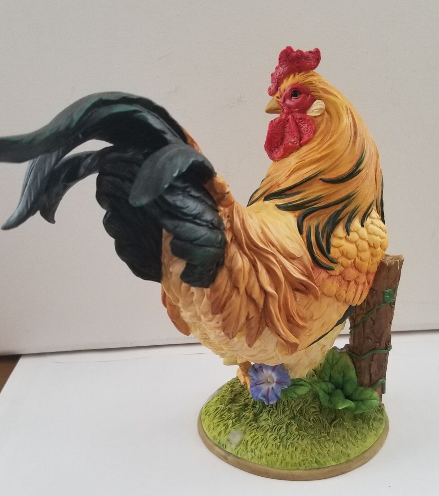 LENOX COLLECTABLE ROOSTER FIGURINE CALLED MORNING GREETING