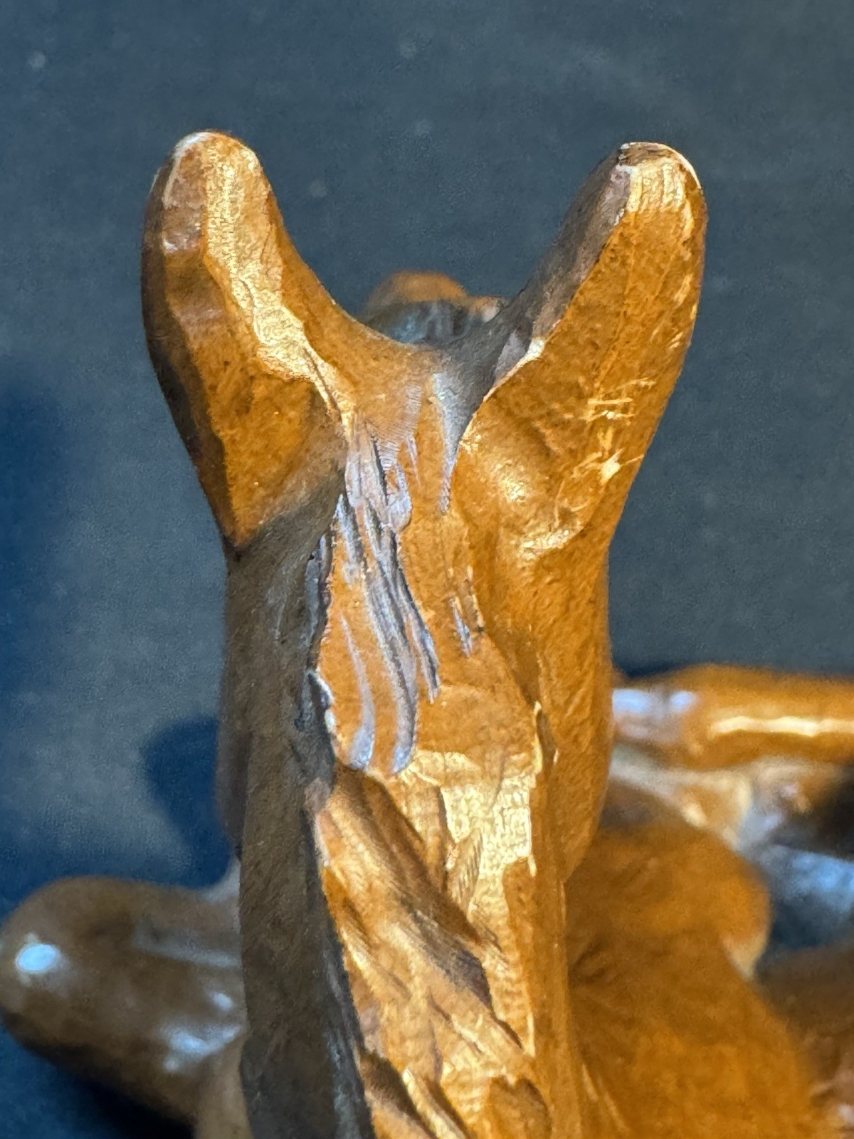 Red Mill Mfg. Walnut Resin Horse Figurine