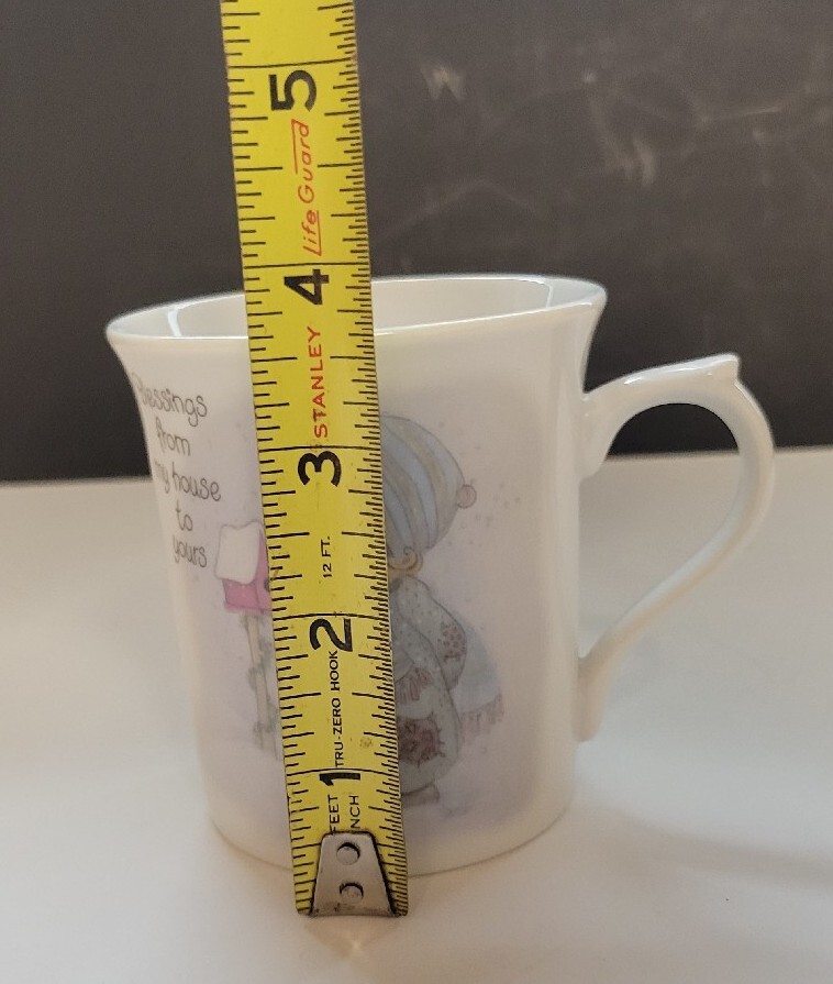 1983 Precious Moments “Blessings from My House to Yours” Mug 8oz Coffee Cup