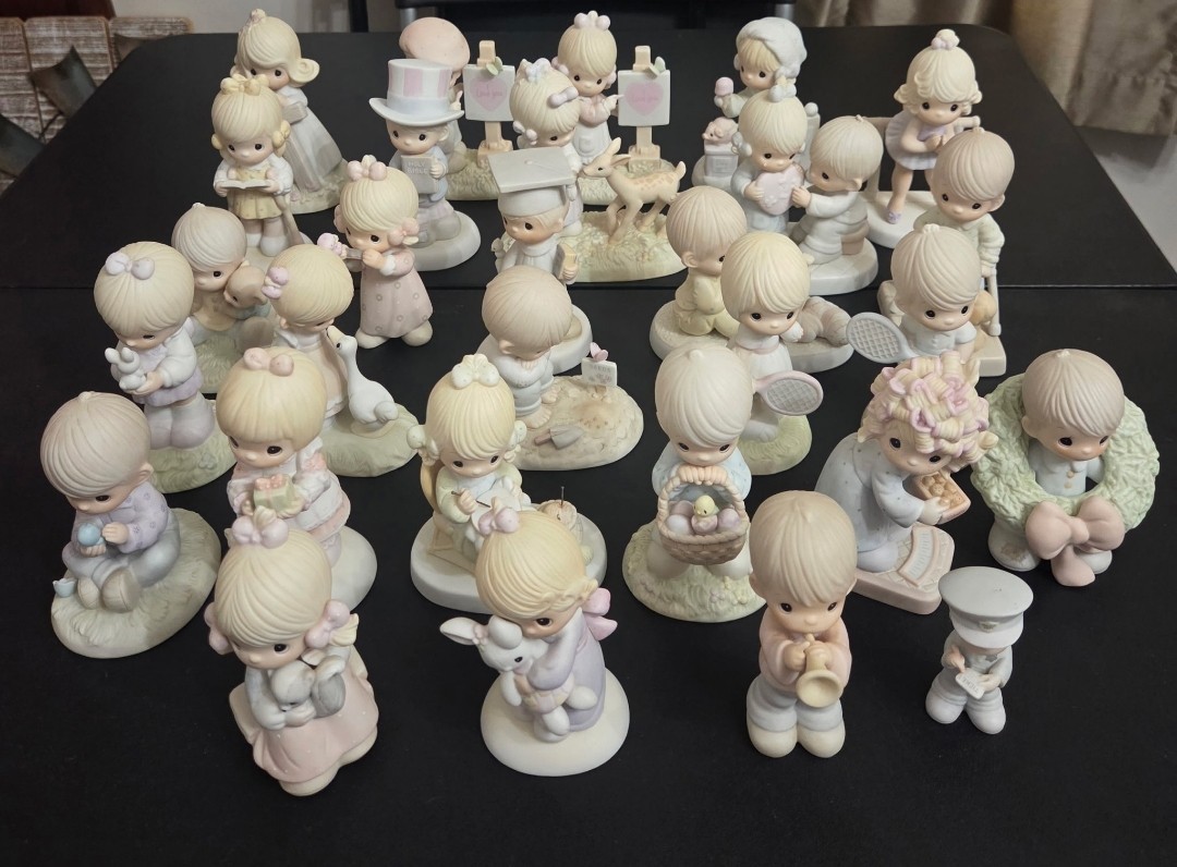Precious Moment Figurine (Lot of 29) 1978-1988 No Boxes Excellent Condition!