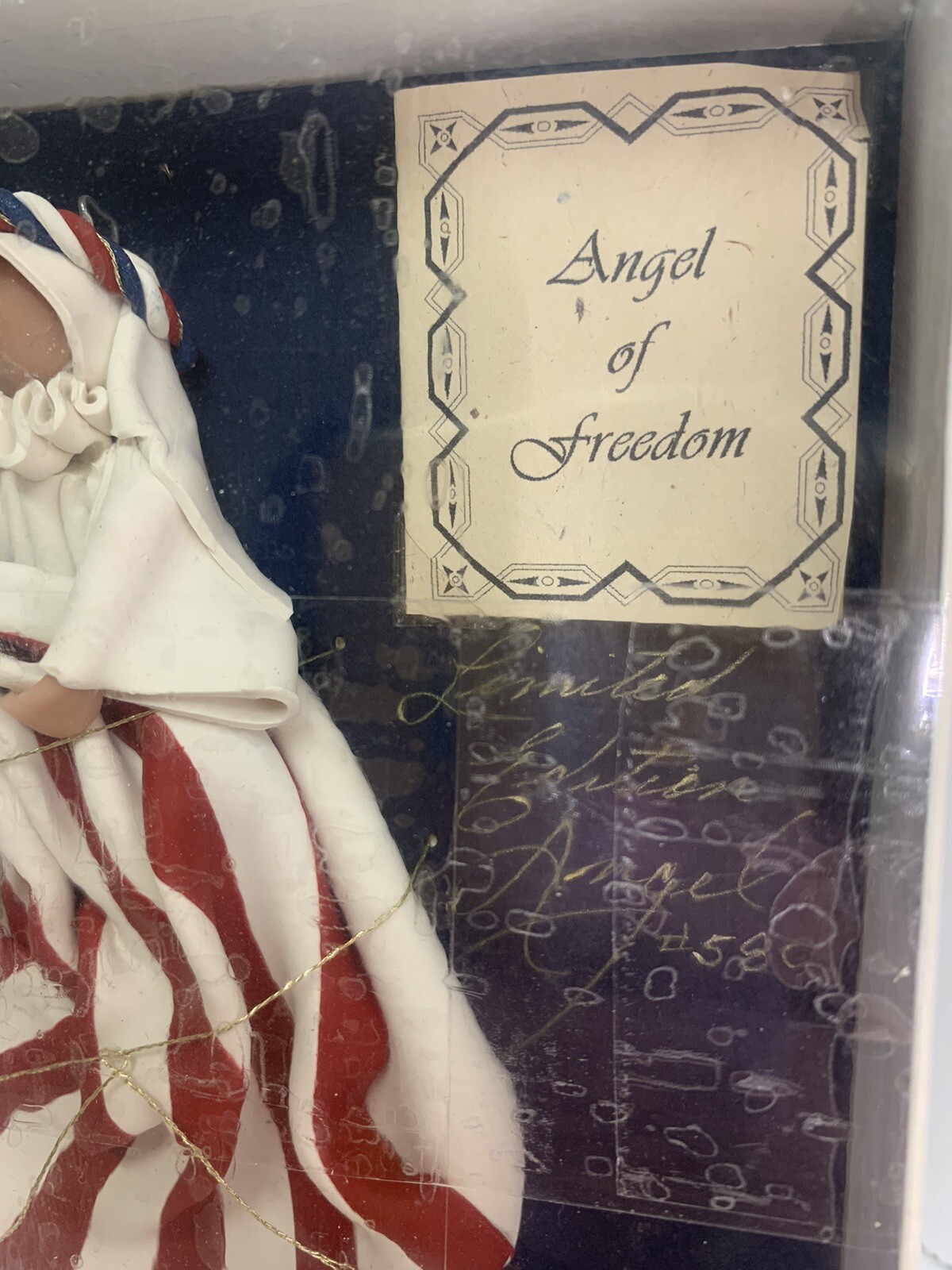 Angel of Freedom Ornament Limited Edition Rare