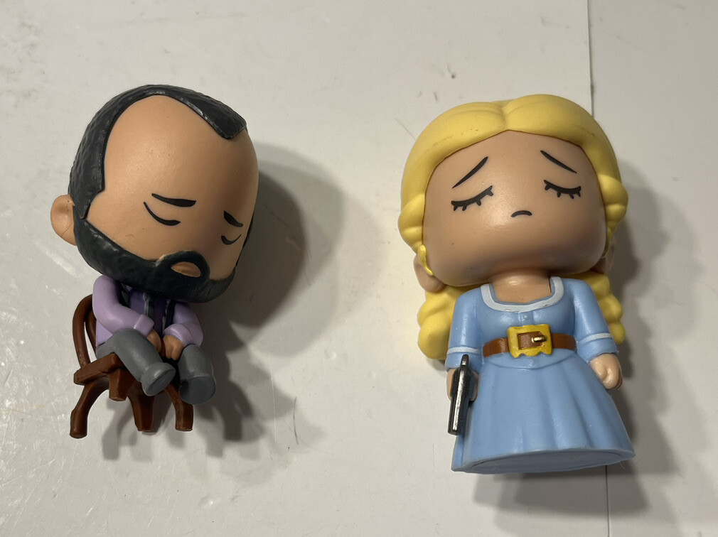 Westworld Dolores and Arnold Lootcrate Exclusive SuperEmoFriends Figures only