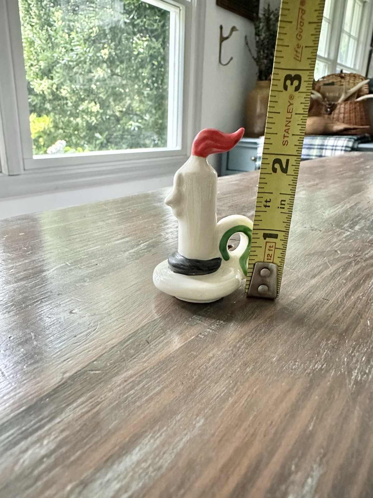 Vintage Goebel Candlestick Figurine Made In West Germany 2.25”
