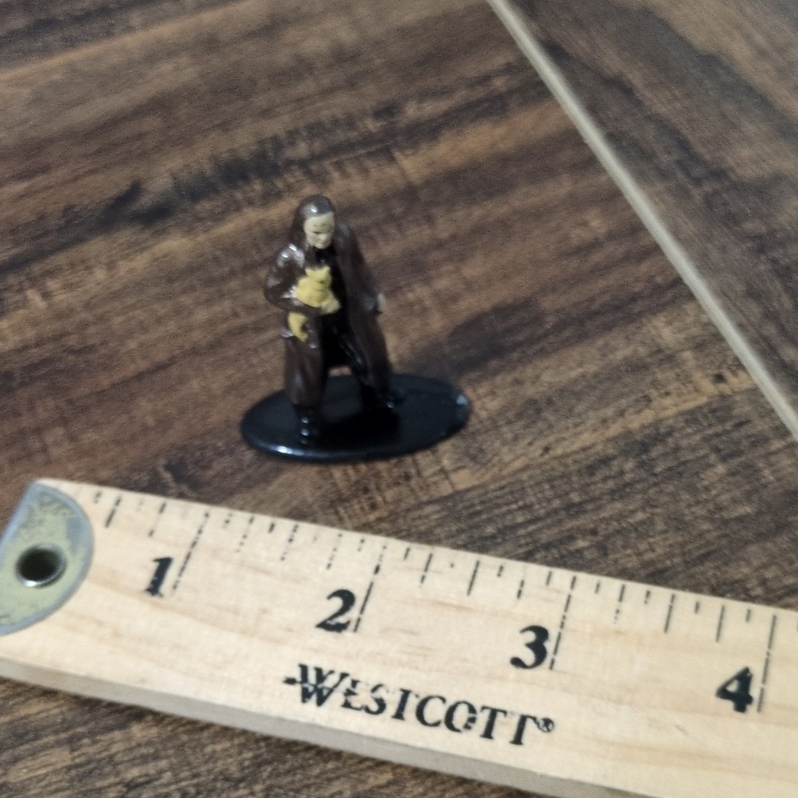 Jada Toys 2 in Man Figurine Brown Coat Plastic 3D Effect Movies Theme