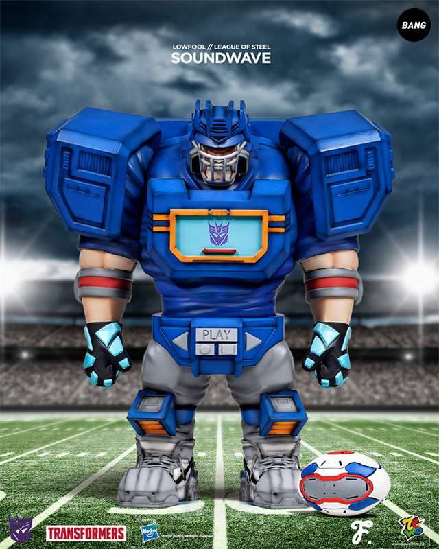Fools Paradise Lowfool League Of Steel Soundwave Fashion Figure 42cm New Stock