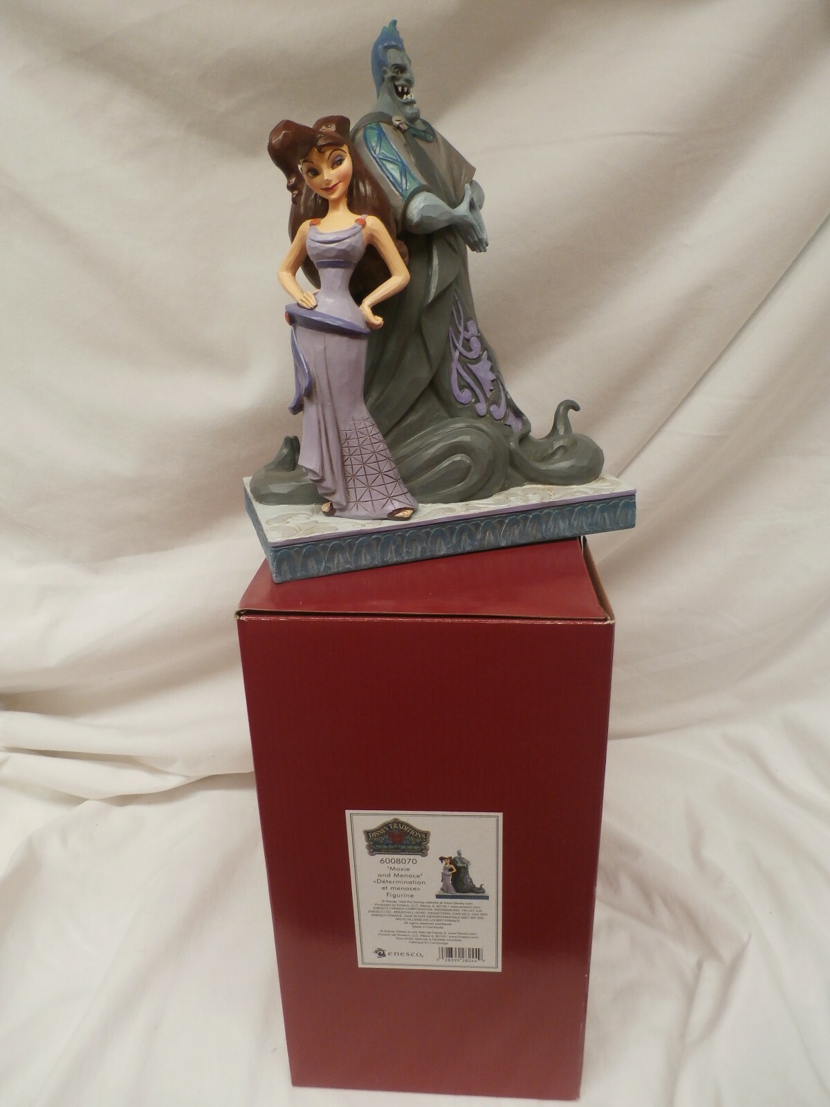 Jim Shore Disney Traditions MEG & HADES Moxie & Menace 6008070