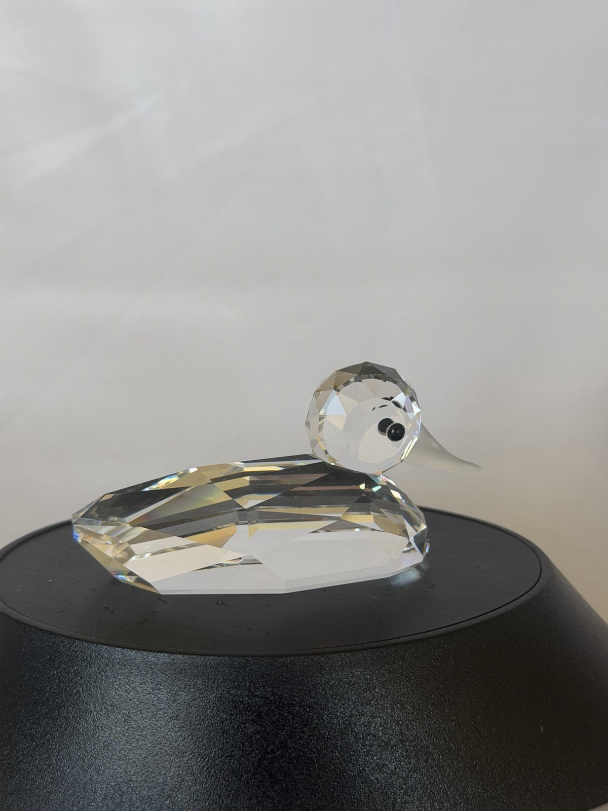 Mallard Duck-Flat On Bottom-Frosted Beak Beauties of the Lake by SWAROVSKI