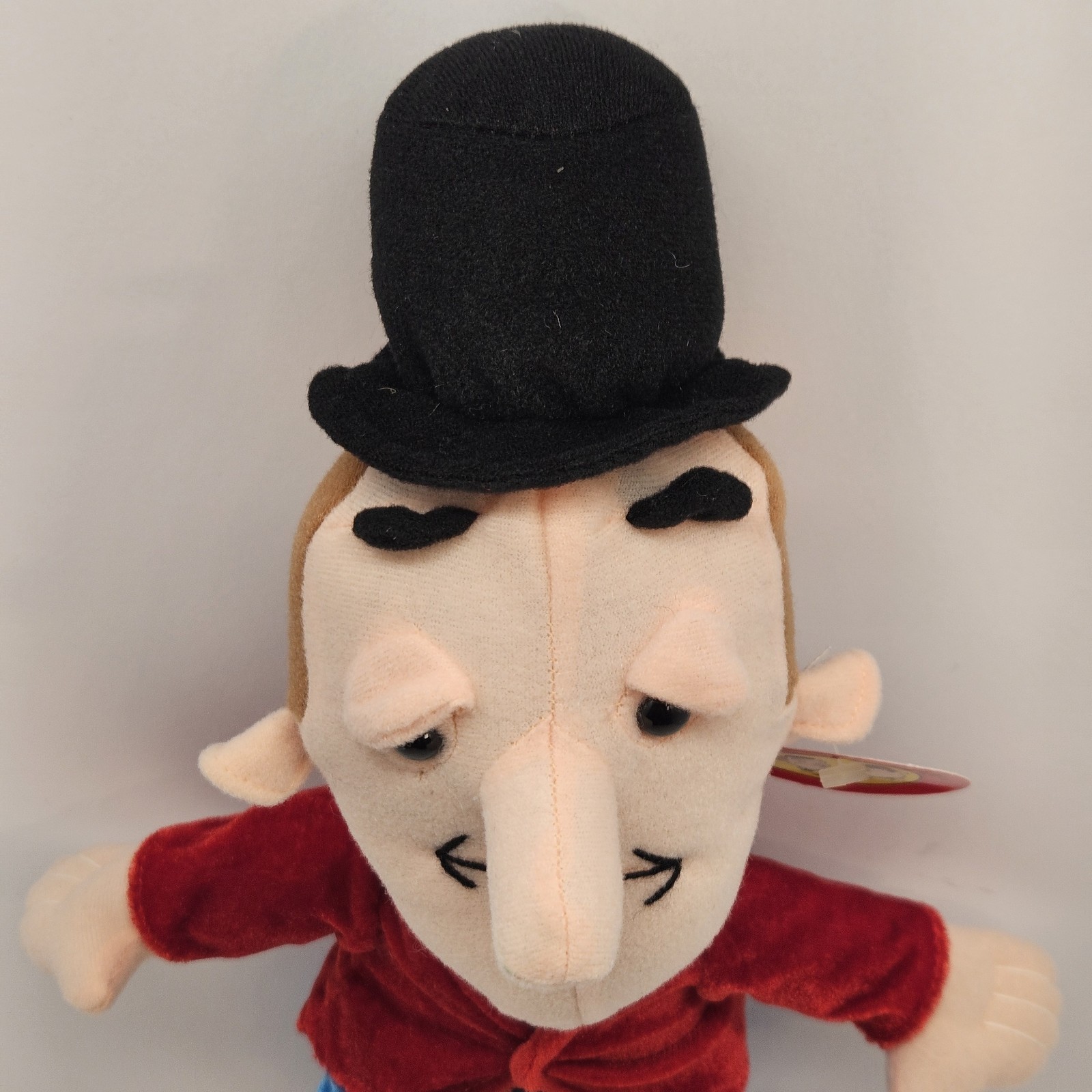 2003 Larry Harmon Pictures Toy Network Laurel Stan Laurel Doll Plush Toy 16”