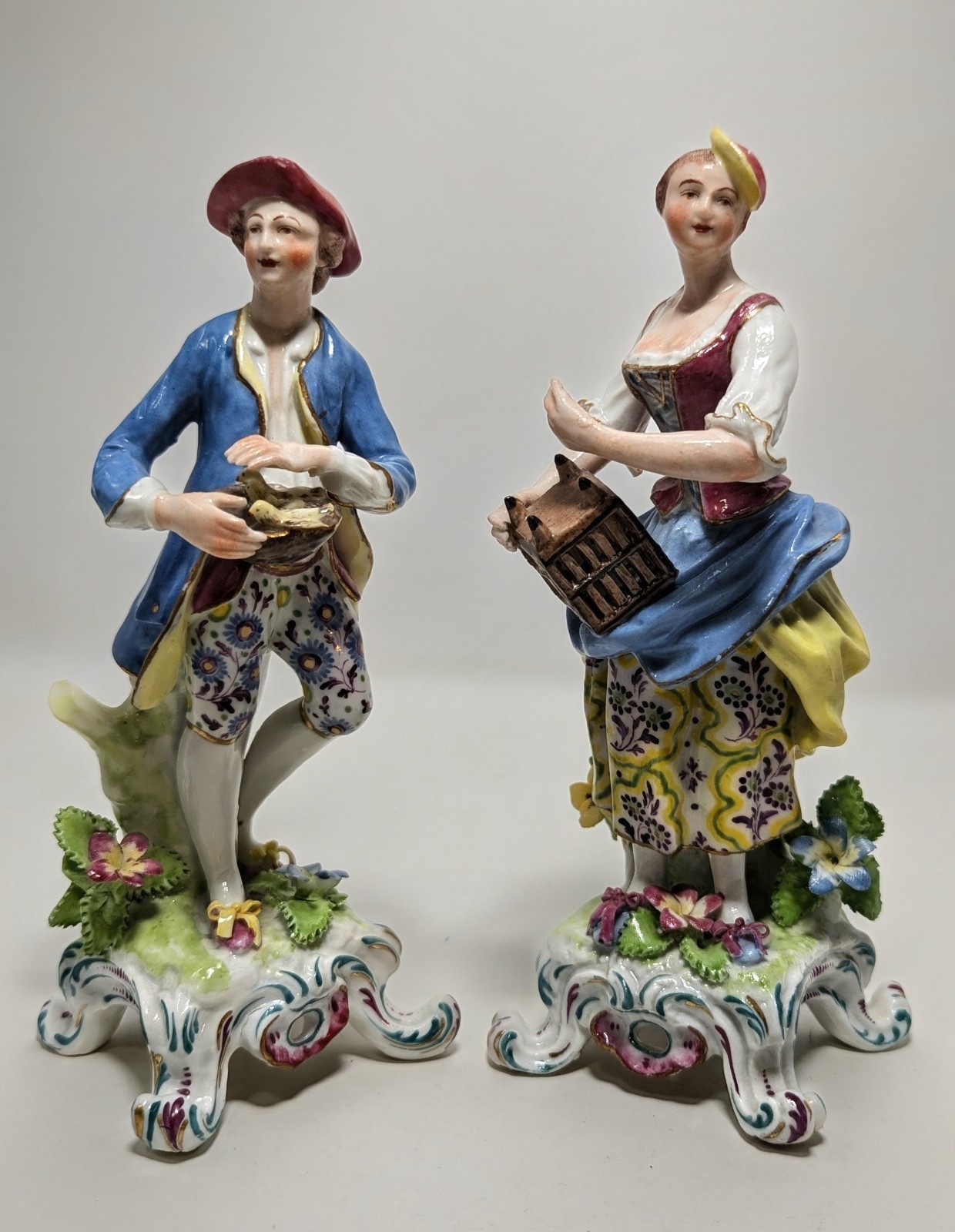 Samson et Cie, Figurines; Made In France 1800’s Created In The Meissen Style