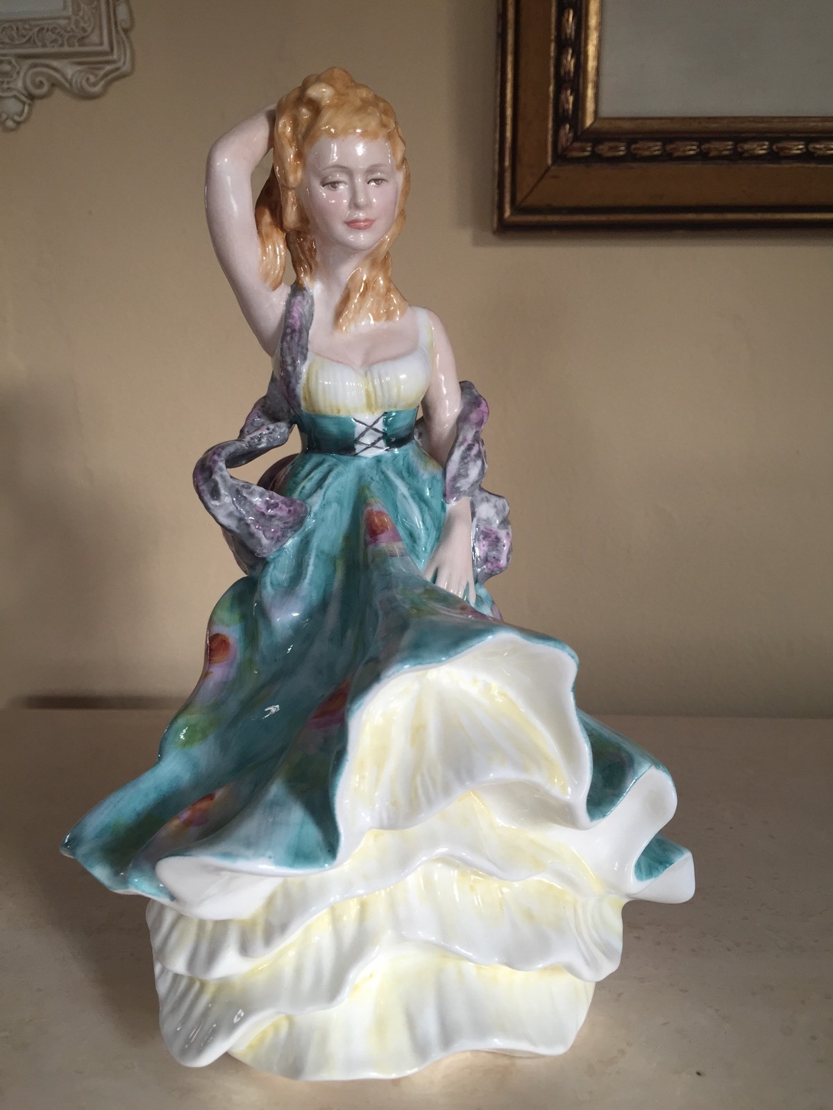 Renaissance Figurine Petite Ladies Sheridan Artist Signed