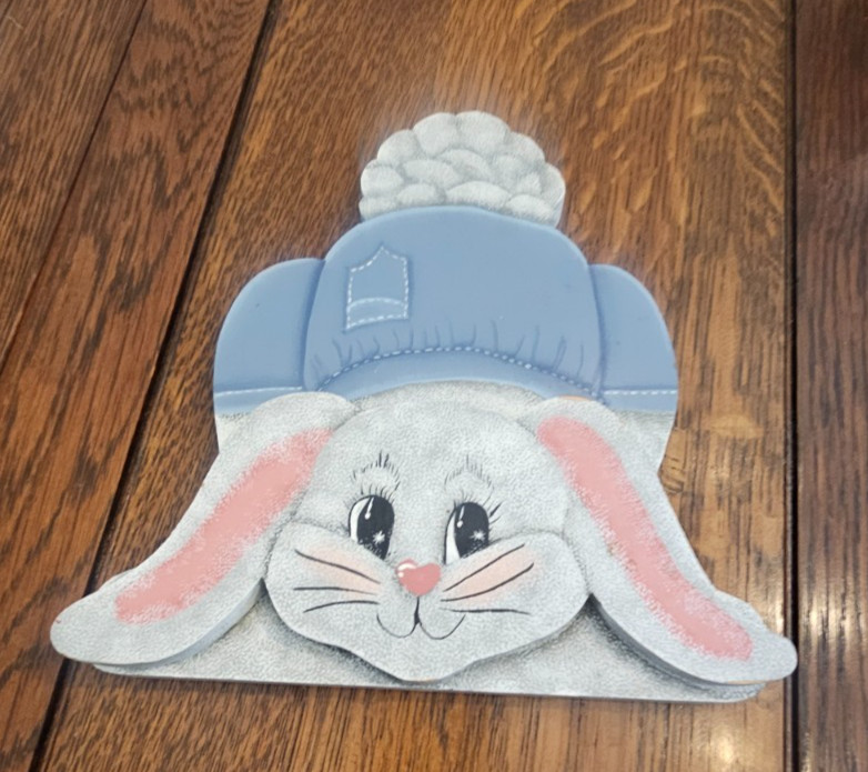 Tole Painted Bunny