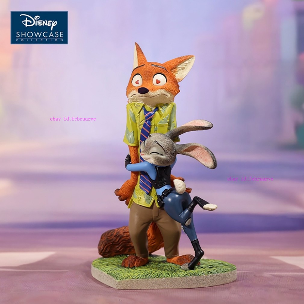 Zootopia Nick Judy Figurine Disney Enesco Collectible Display Statue In Stock