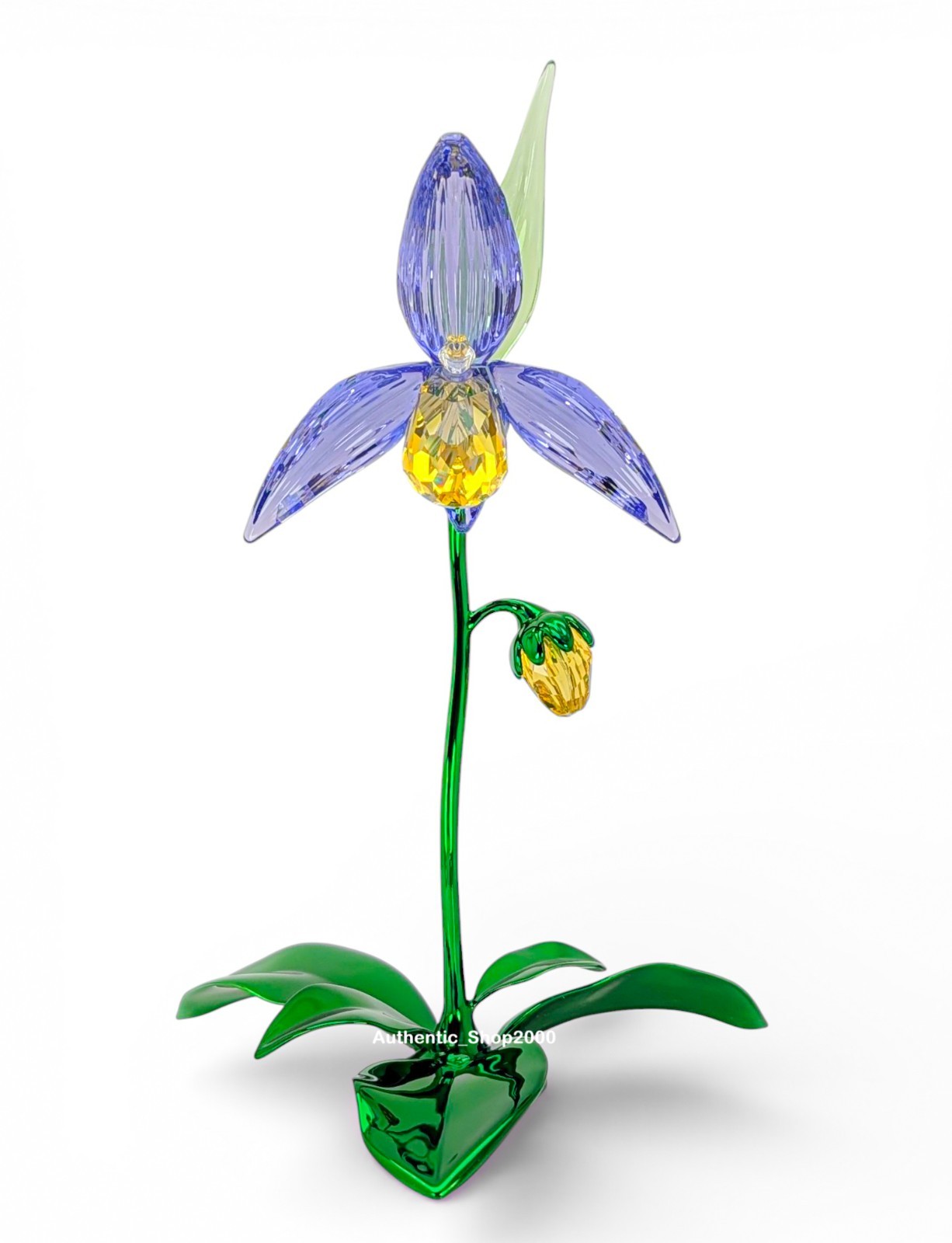 New 100% Authentic SWAROVSKI Florere Lady Slipper Orchid Decor Figurine 5721548