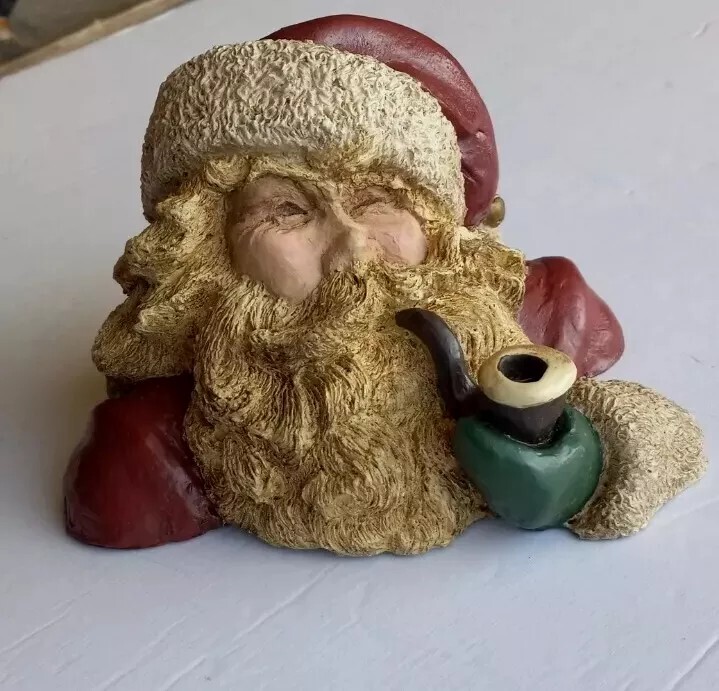 Mark Klaus Kollection 1992 Smoking Santa Figure 1st Ed Goebel United States