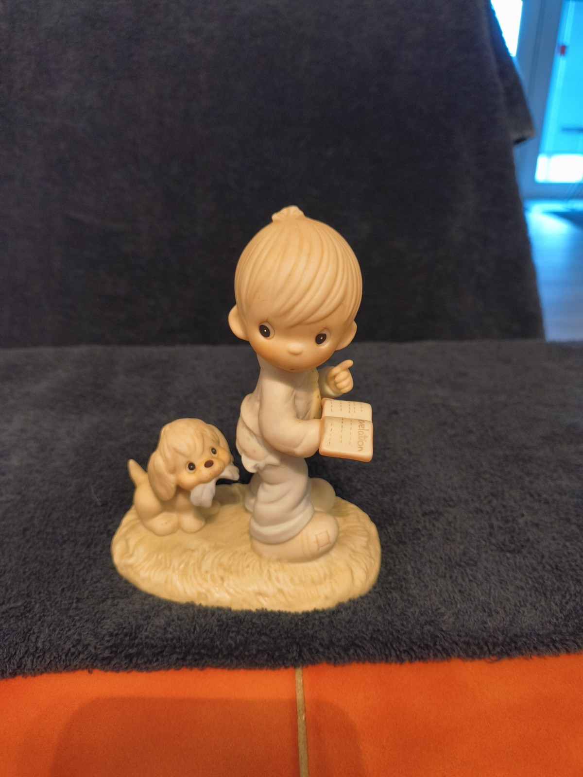 1982 Precious Moments J & D “The End Is In Sight” Porcelain Figurine