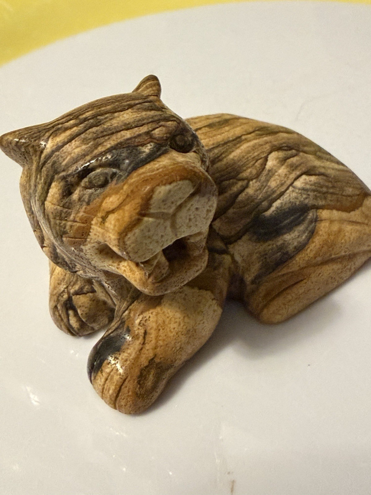 Lot Of 2 Hand Carved Stone Lions, Found In The Iraqi Desert, Age Unknown