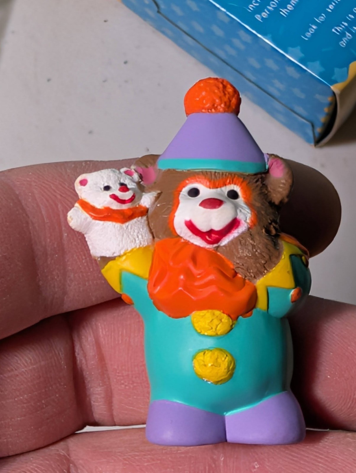 Hallmark 1997 Merry Miniatures Happy Birthday Clowns Vintage