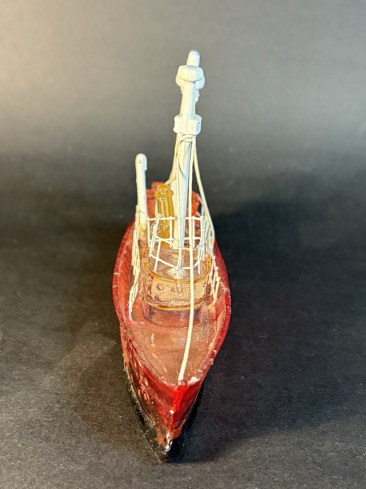 The Chesapeake Light Vessel Ship Plastic Replica 3.5” X 4.5”