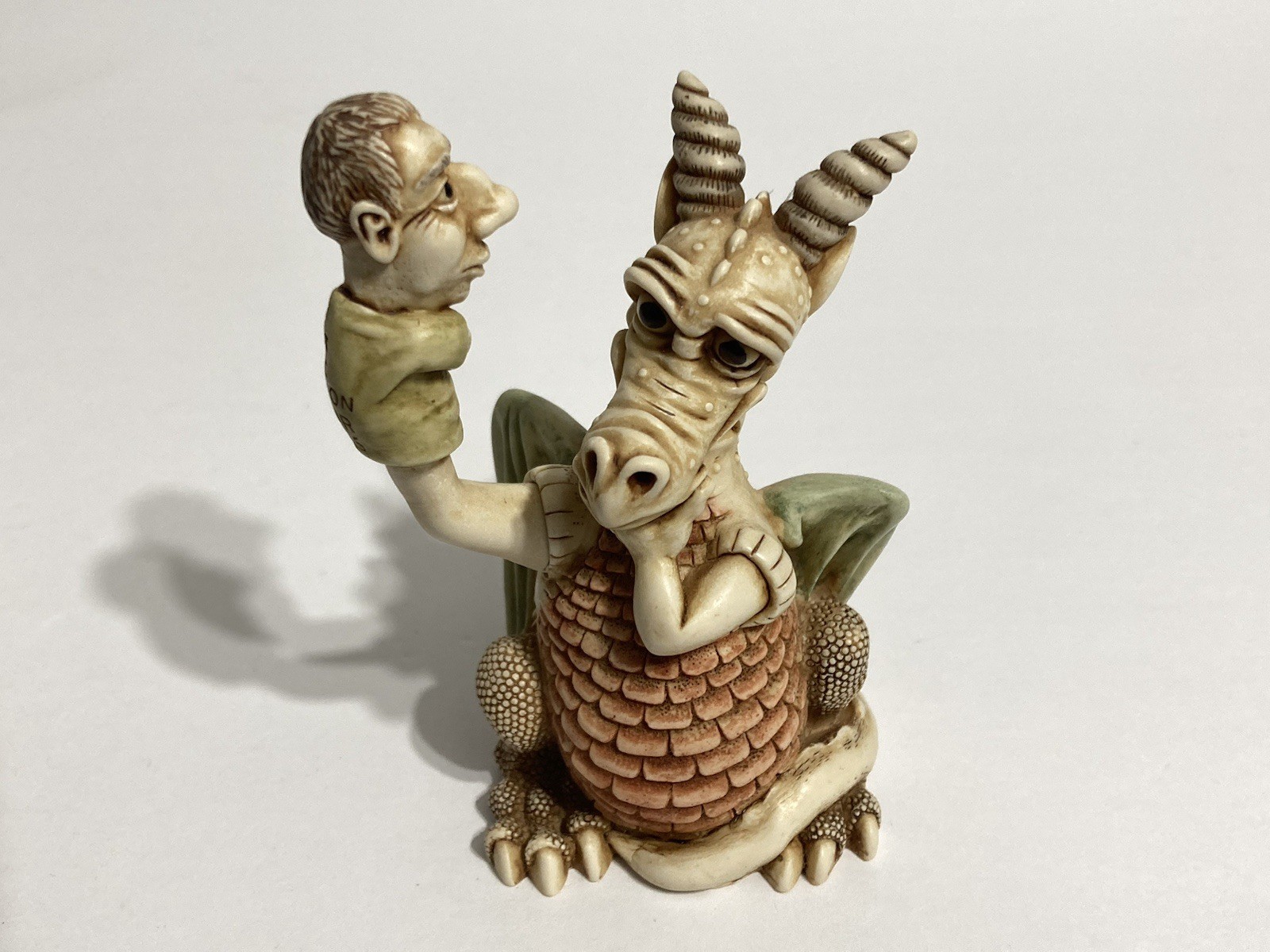 Harmony Kingdom Tour de Force V2 Dragon Peter Puppet V3 Dragon Boxing Figurines