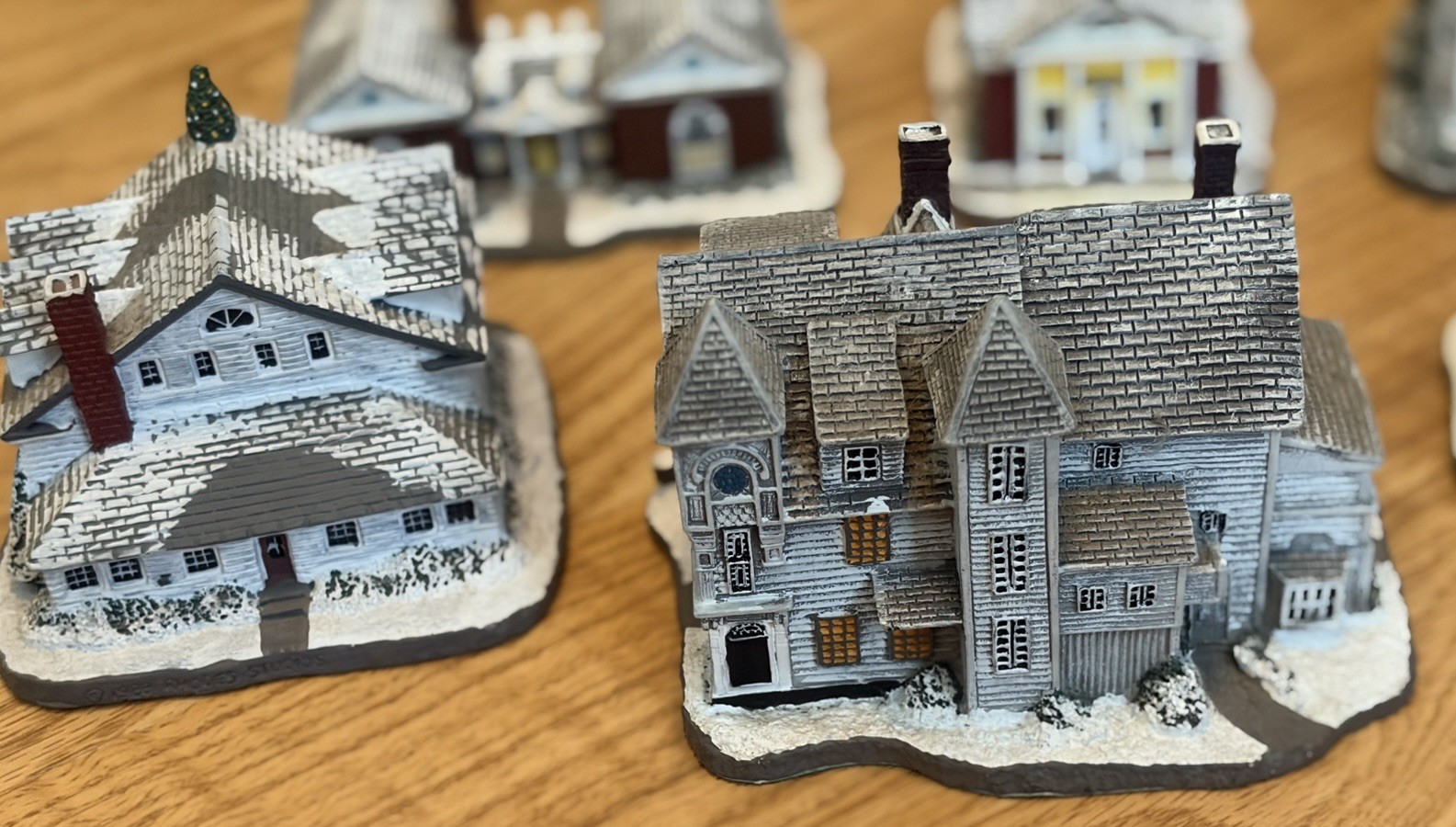 Norman Rockwell’s Main Street Complete Collection 1-7 Ceramics Houses Landmarks