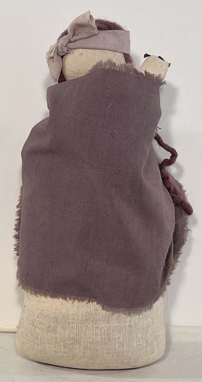 Vintage Mary L. Clovis “Winter Sun” Native American Flour Sack Doll 1987 Signed