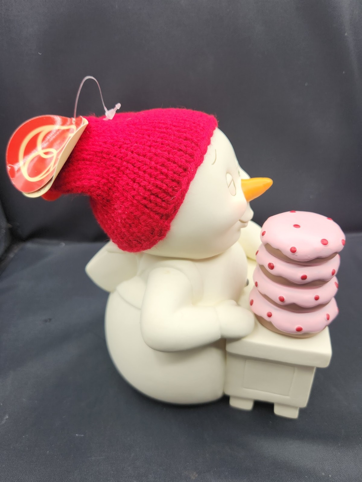 Snowpinions Dept 56 Valentines Donuts Please Kristi Jensen Pierro Enesco 6.75″