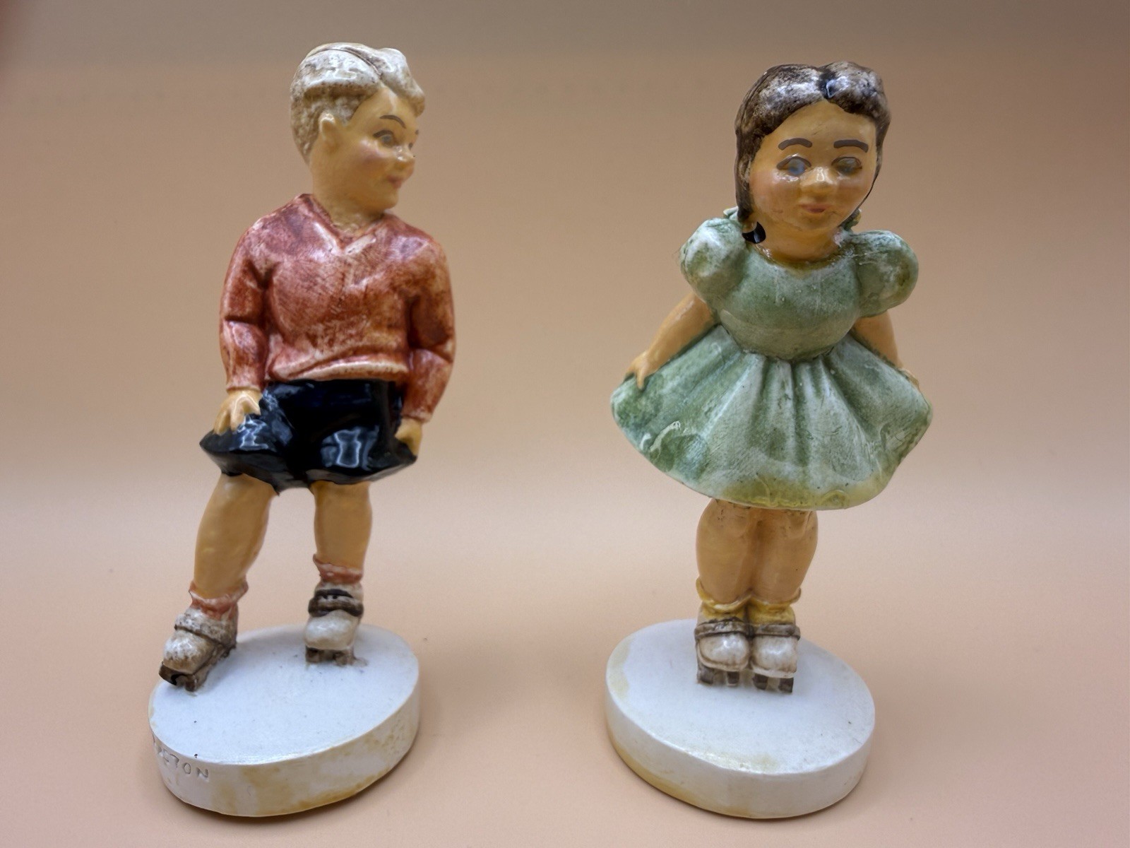 Lot of 6 Sebastian Miniatures Children At Play Games Activities Figurines