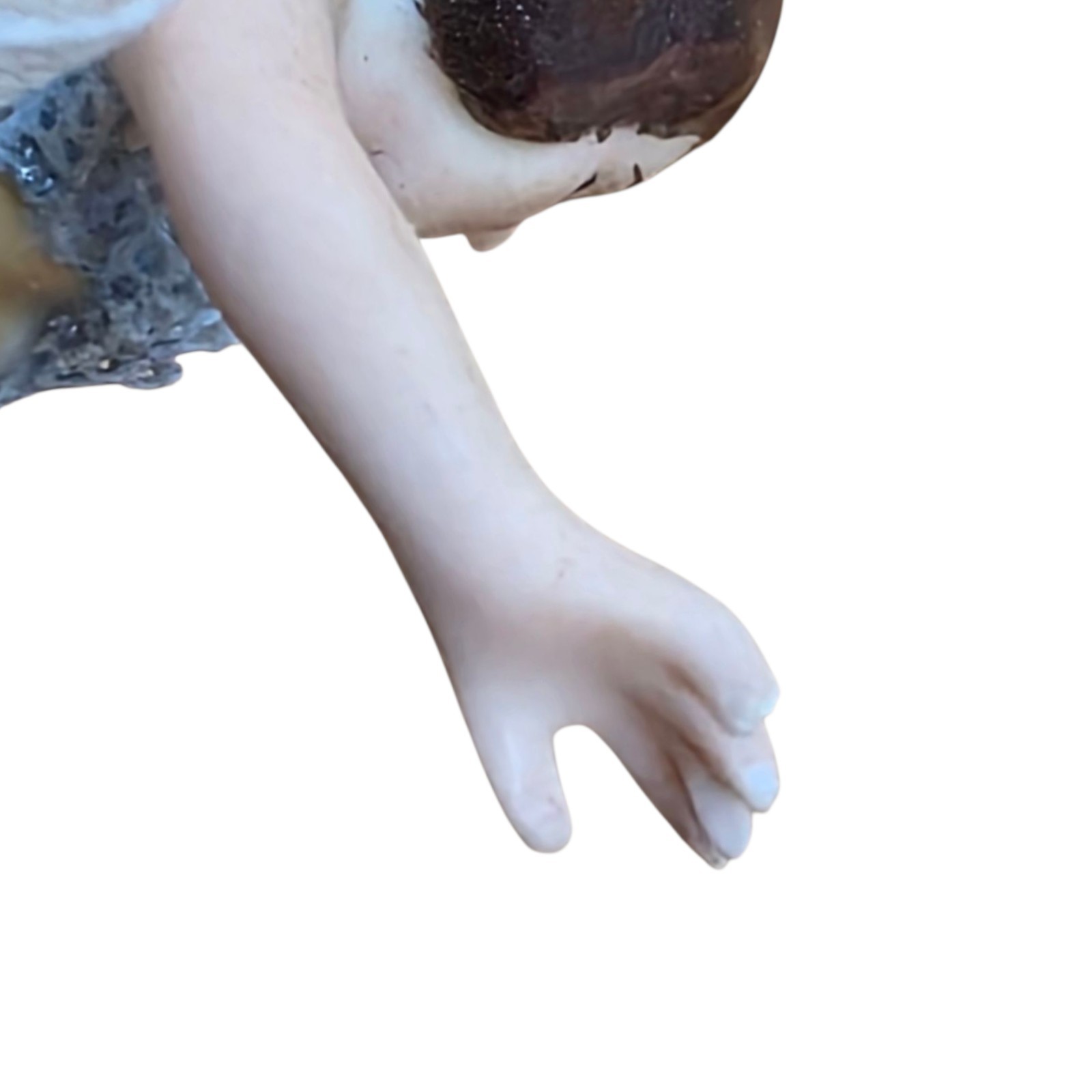 Dresden MULLER VOLKSTEDT Lace Young Woman Lady Dancer Figure Ballerina Germany