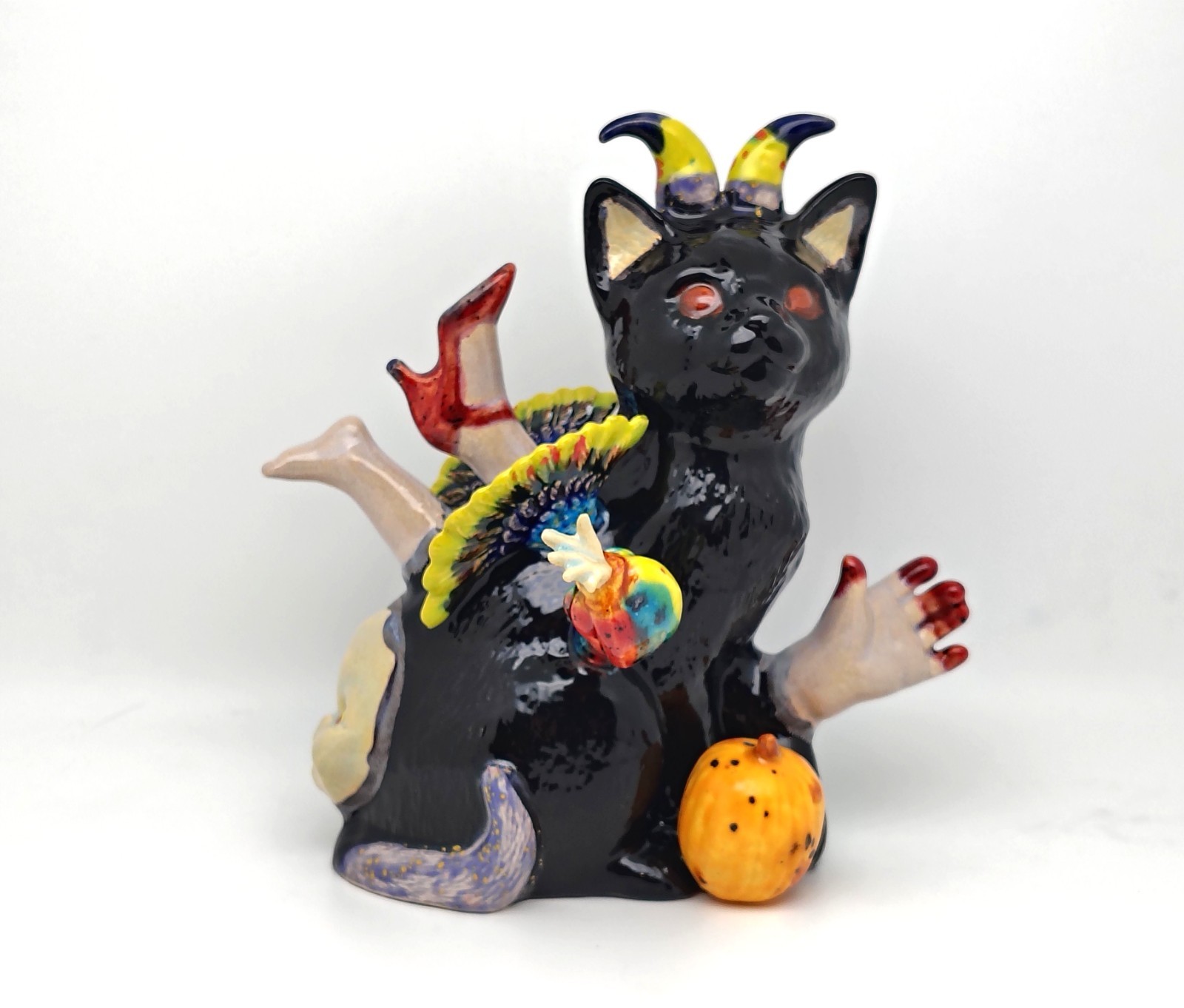 Assembly Line No. 13 – Original Handmade Ceramic Figurine Gothic Horror