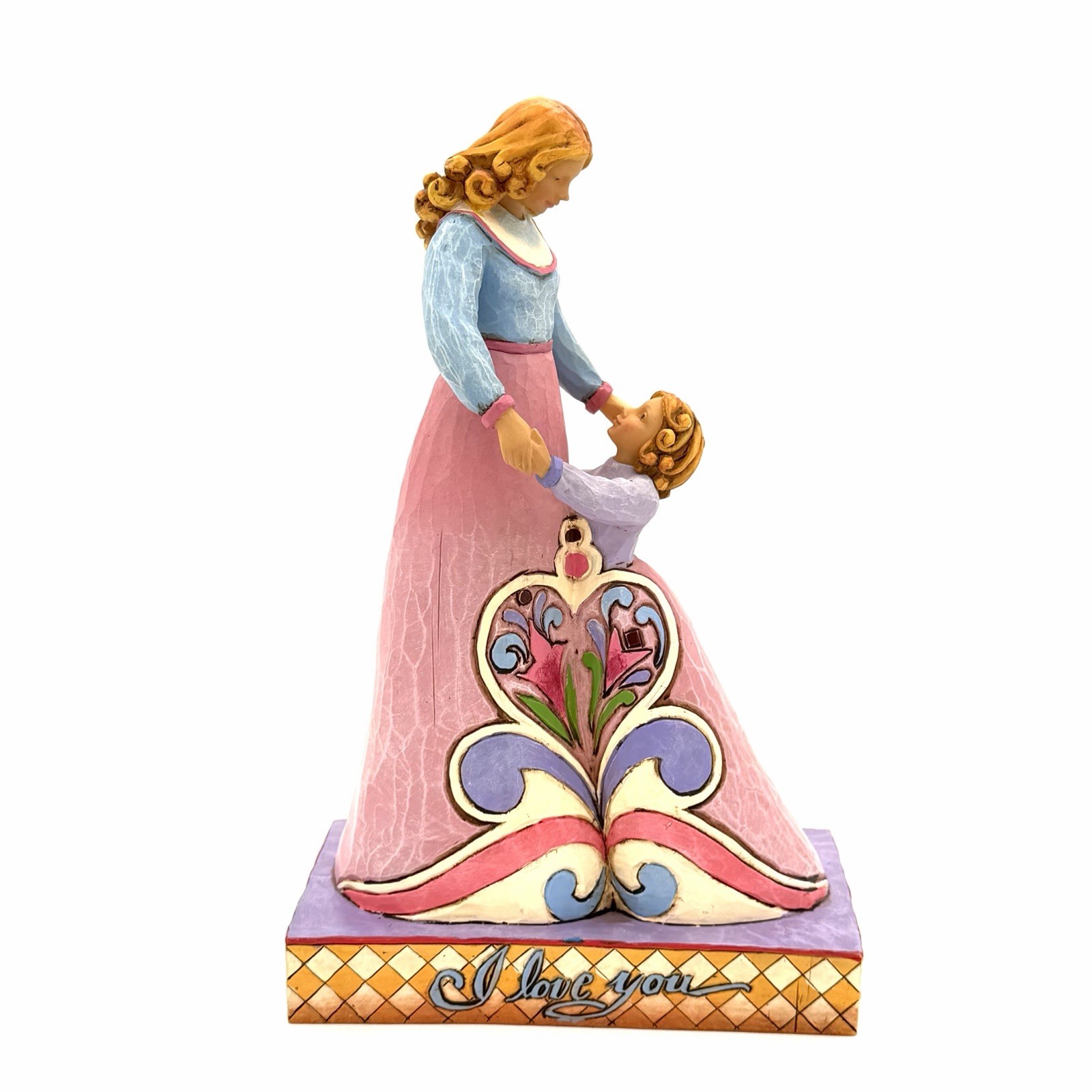 Jim Shore Heartwood Creek I Love You Mother And Daughter Figurine 2006 C4007243