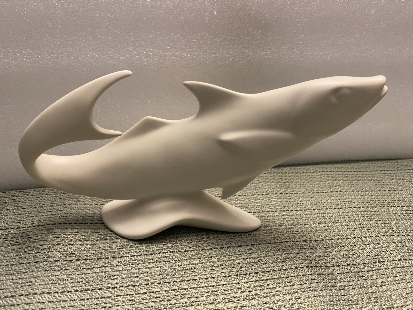 RARE VILLEROY AND BOCH FISH FIGURINE 1950’s FINE EARTHENWARE EUC
