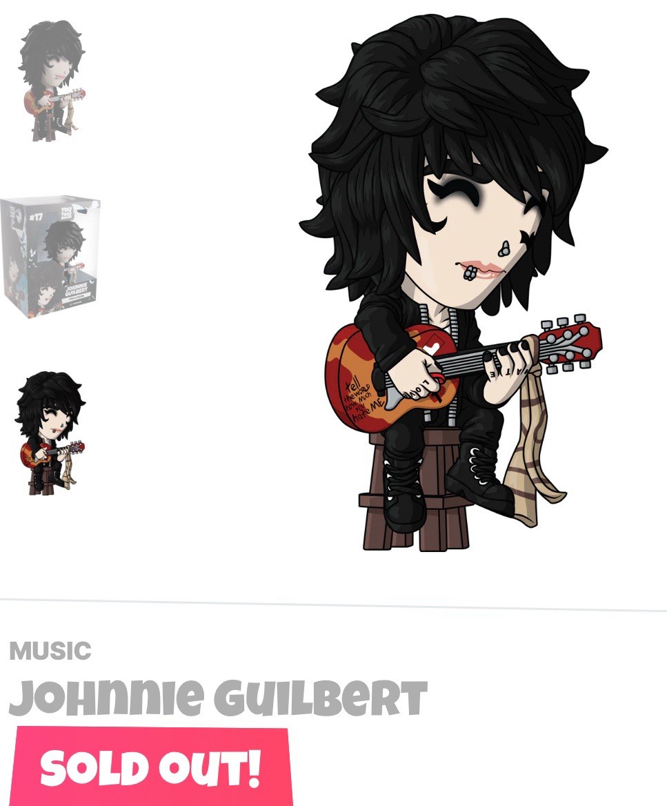 Youtooz * Johnnie Guilbert * Vinyl Figure * NEW * In Hand * Sold Out