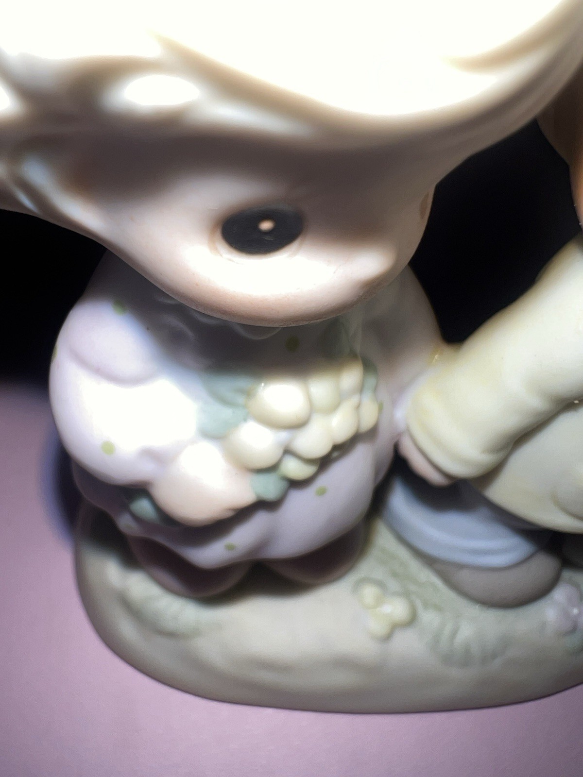 Precious Moments Porcelain YouForever All My Heart Figurine 1996