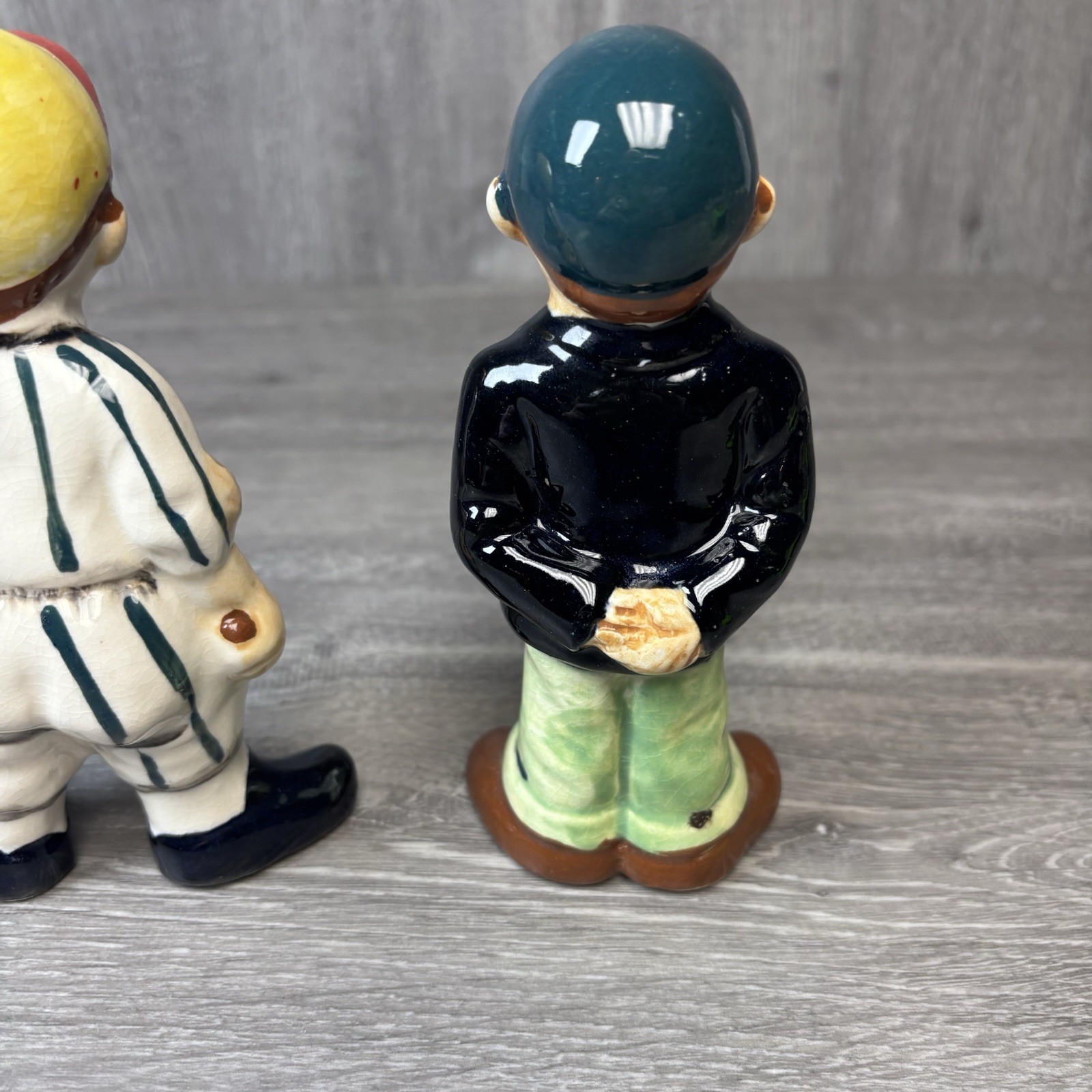 1950s Napco Baseball Player Umpire Figures Figurine Ceramic Hand Painted 6”