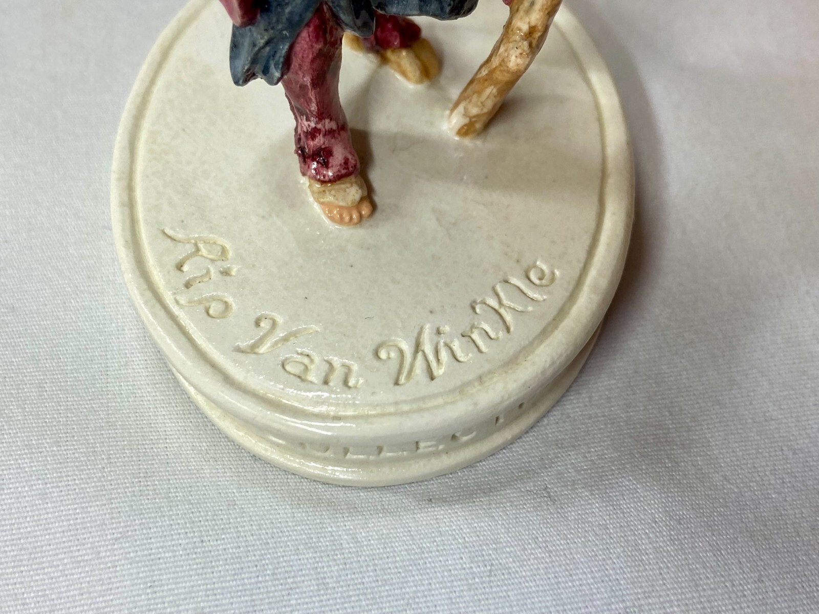 Sebastian Miniature Collection Prescott W Baston Rip Van Winkle Dame Van Winkle