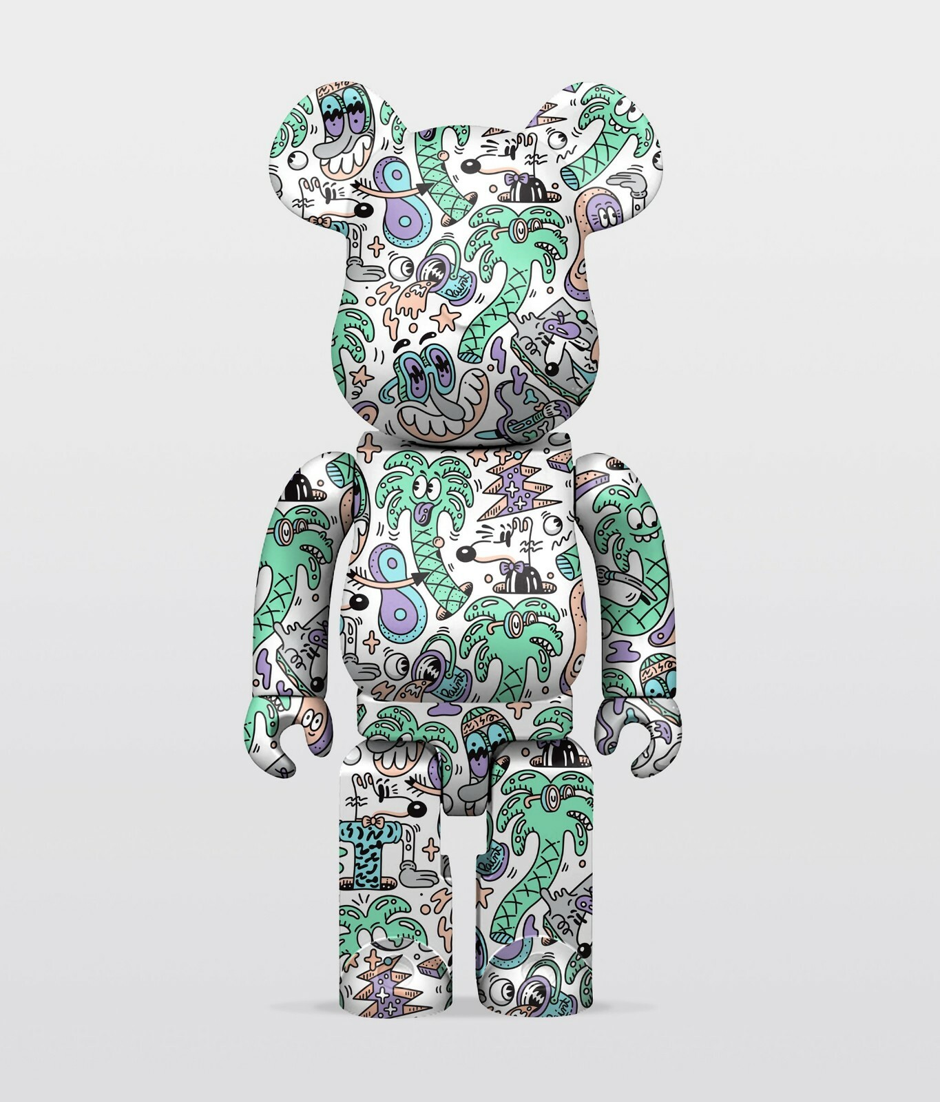 Bearbrick Steve Harrington “Coastline” 100% & 400% Set of 2 Limited Edition